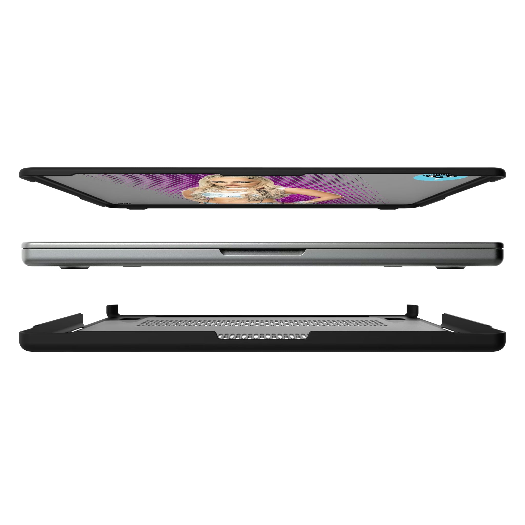 Liv Morgan Superstar MacBook Laptop Case for Apple MacBook#Device_MacBook Pro (14-inch, 2021) / MacBook Pro (14-inch, 2023) / MacBook Pro (14-inch, 2024)