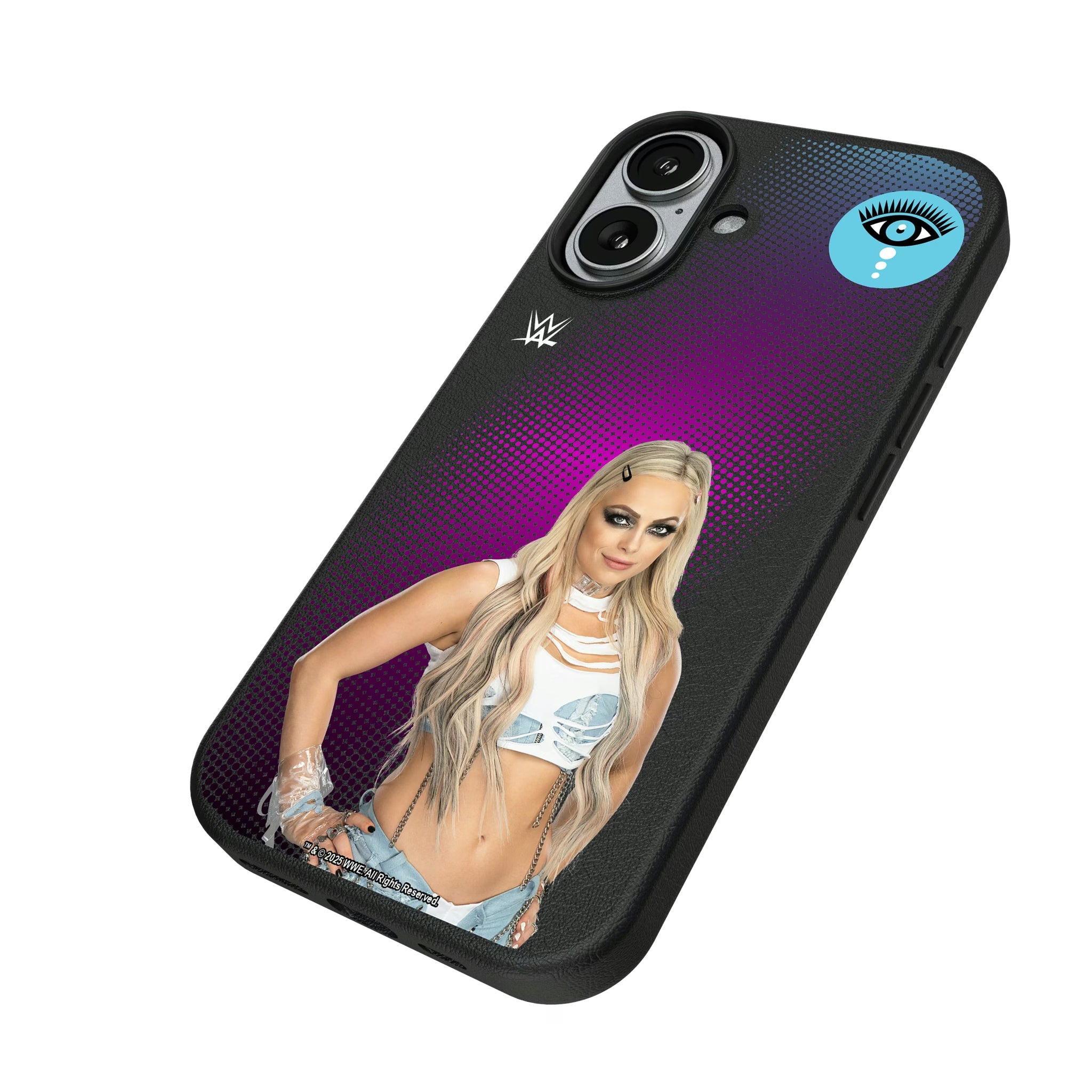 Liv Morgan Superstar iPhone MagSafe Compatible Phone Case for Apple iPhone - Isometric View#Device_iPhone 17