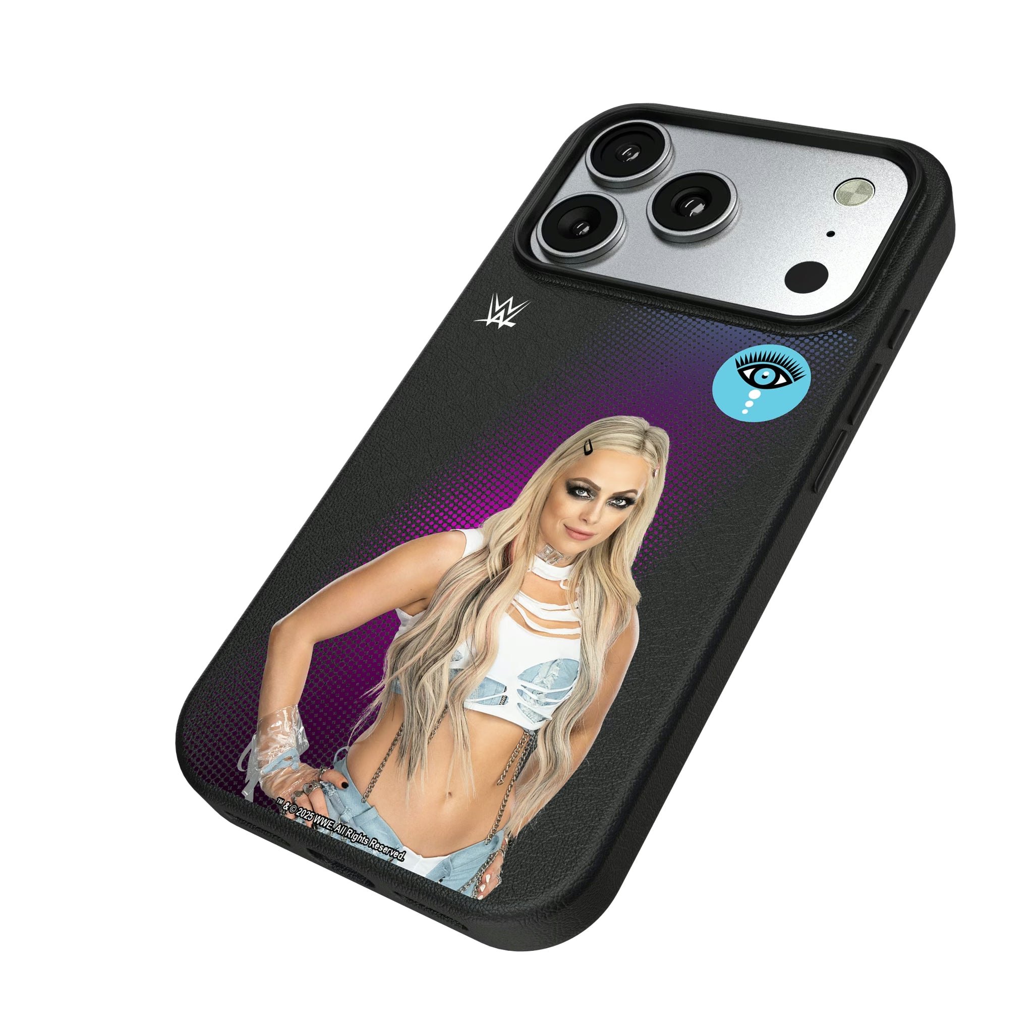 Liv Morgan Superstar iPhone MagSafe Compatible Phone Case for Apple iPhone - Isometric View#Device_iPhone 17 Pro