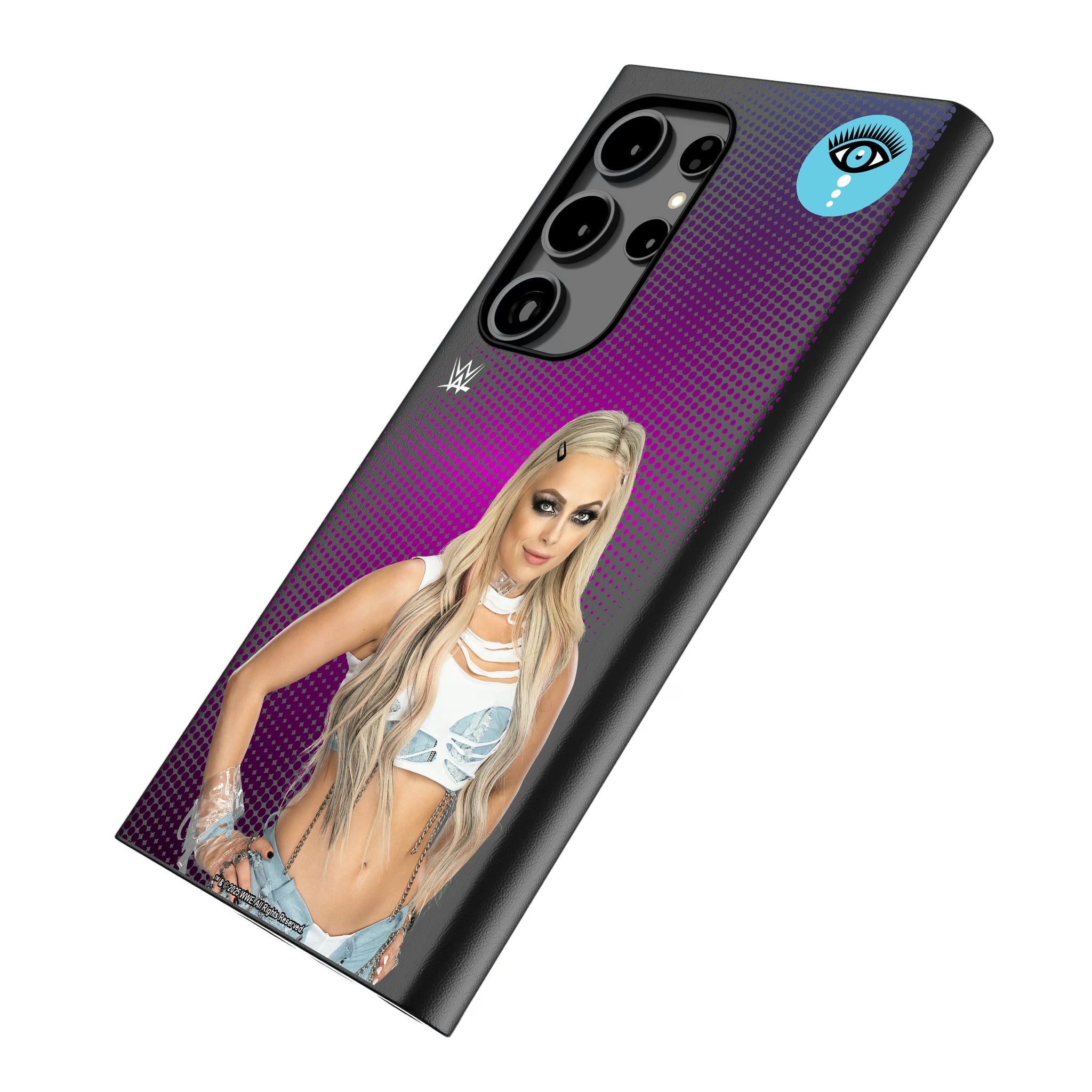 Liv Morgan Superstar Galaxy MagSafe Compatible Phone Case for Samsung Galaxy - Isometric View