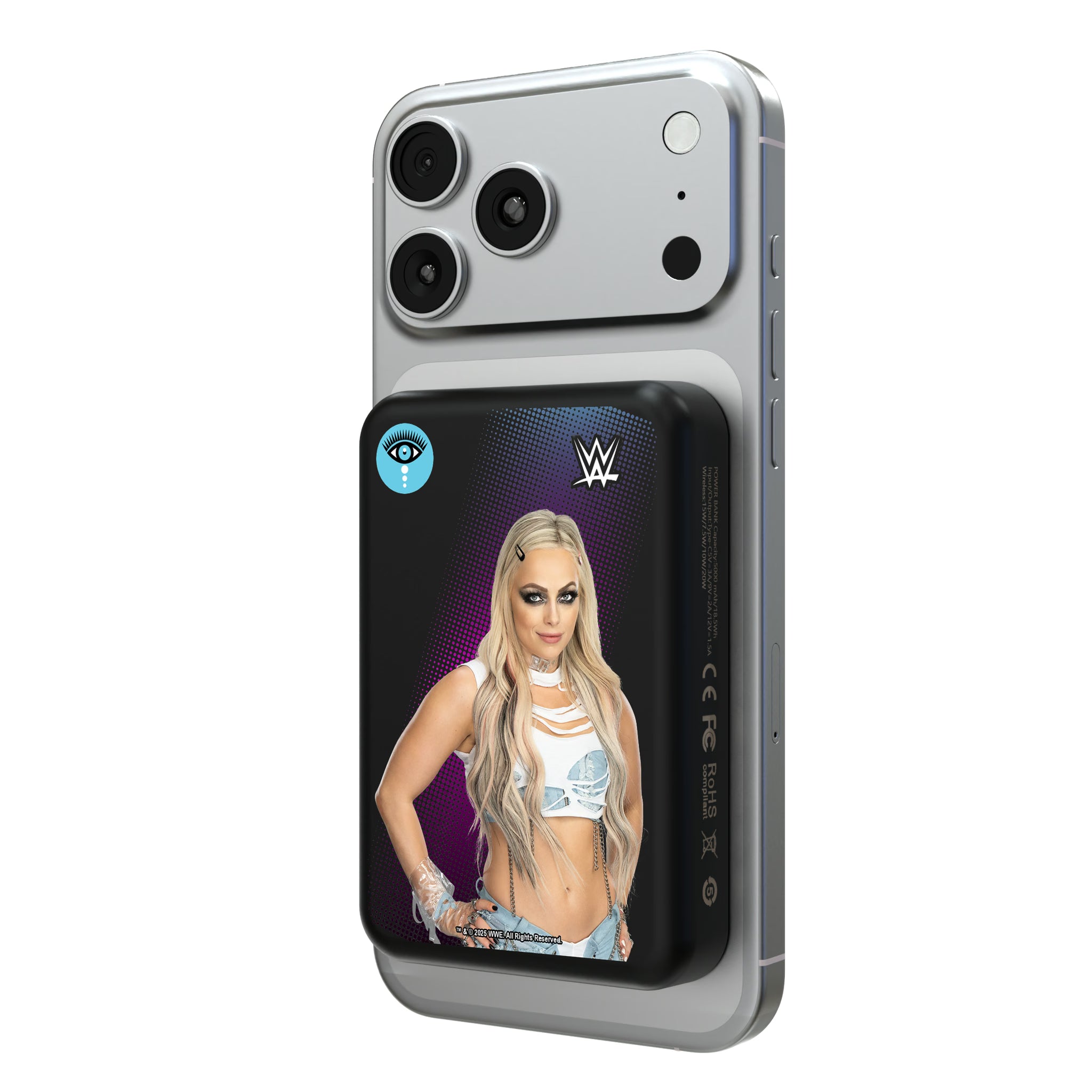 Liv Morgan Superstar Wireless Mag Power Bank