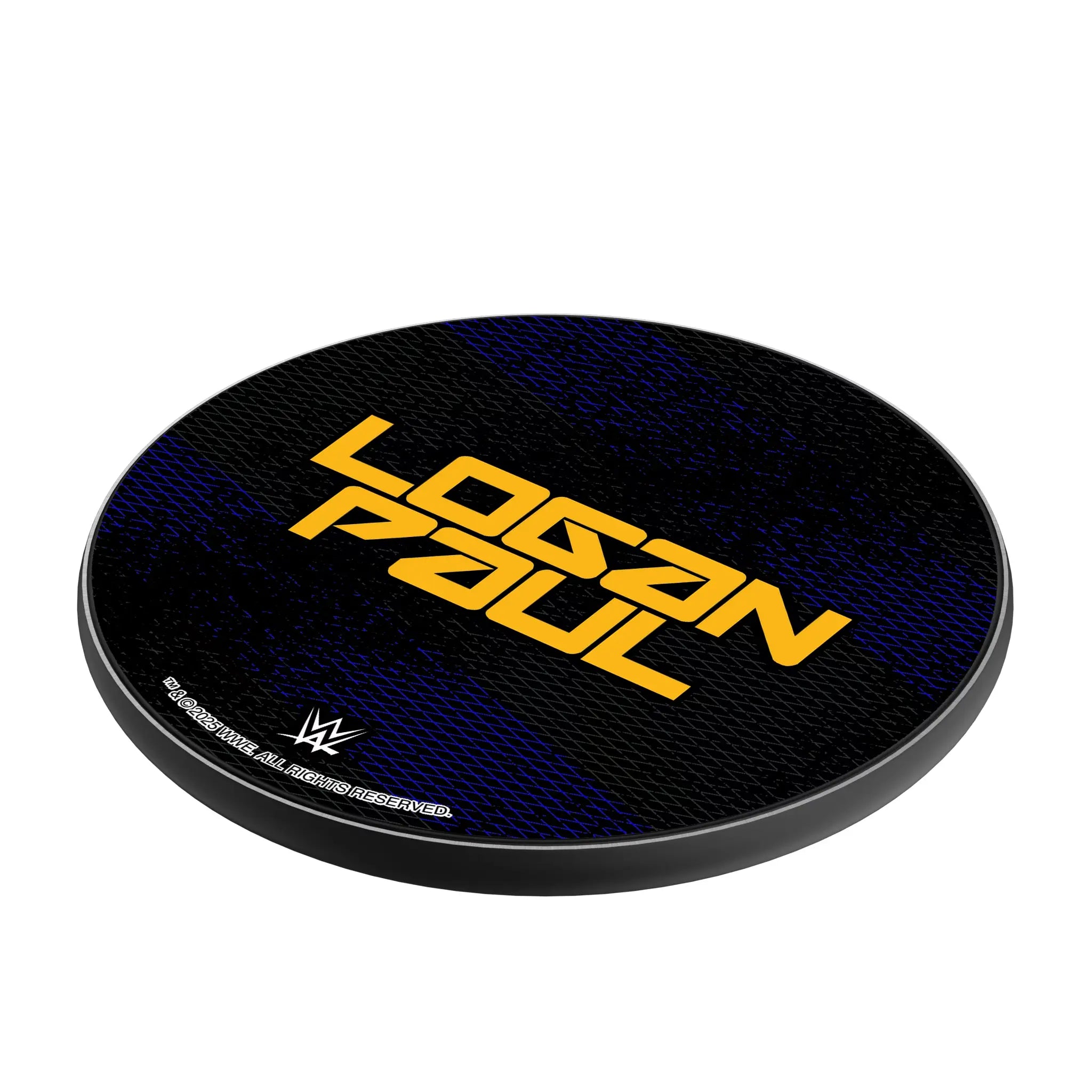 Logan Paul Steel 15-Watt Wireless Charger - Isometric View