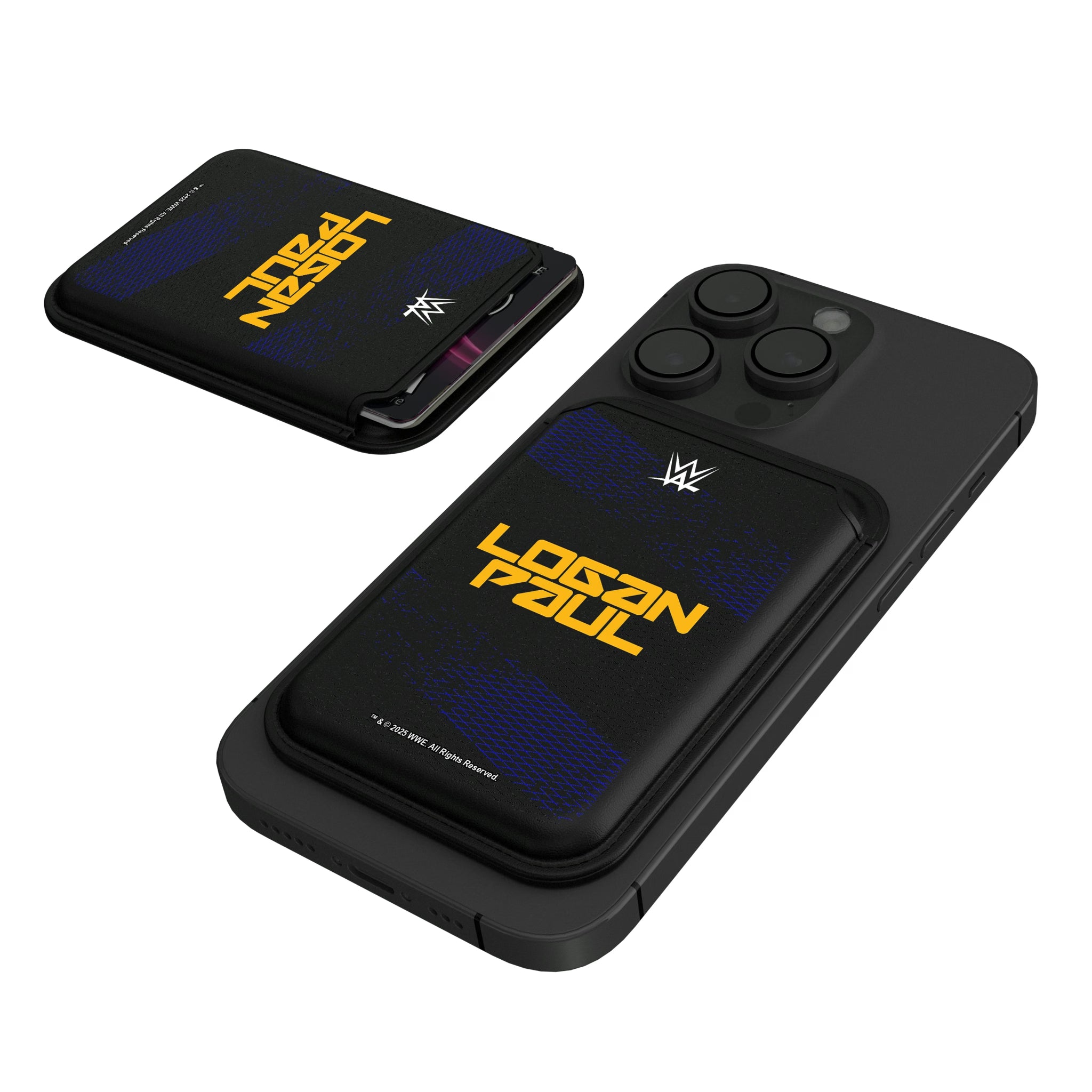 Logan Paul Steel Black Magnetic Credit Card Wallet