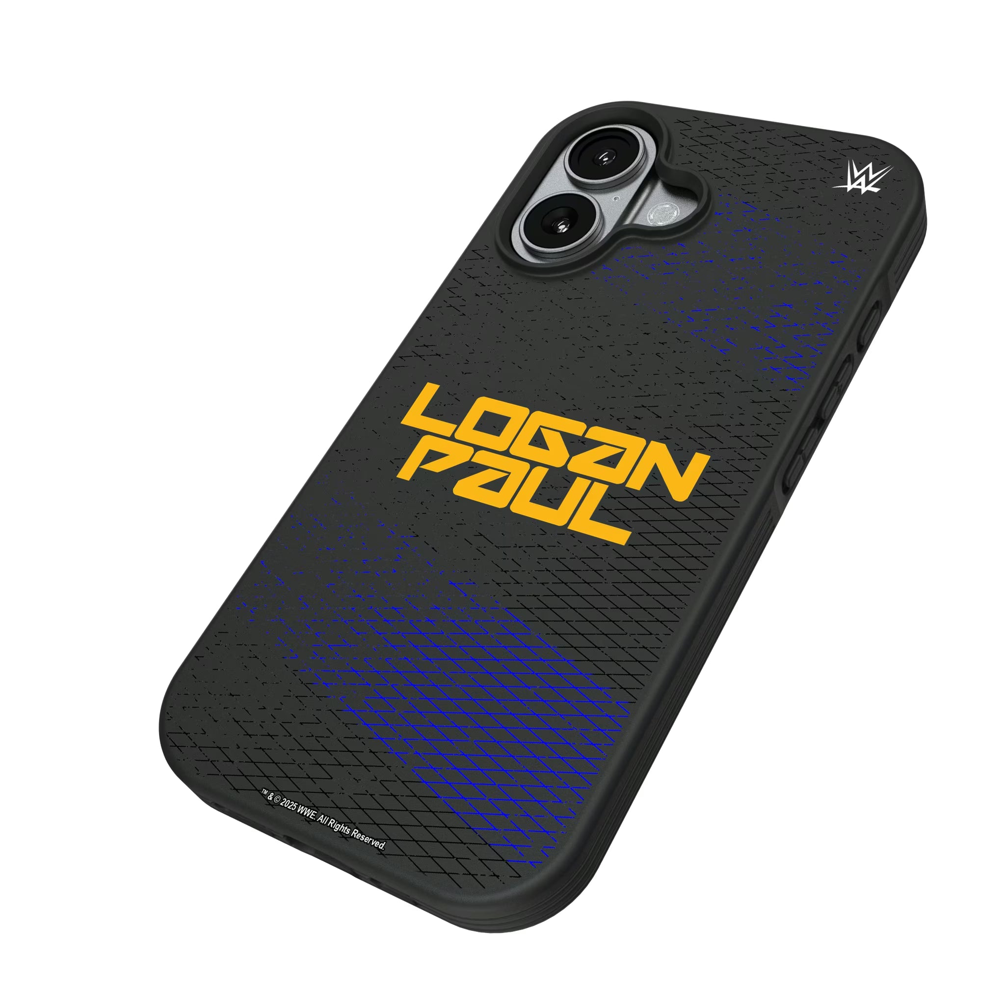 Logan Paul Steel iPhone Bump Phone Case for Apple iPhone - Isometric View#Device_iPhone 17