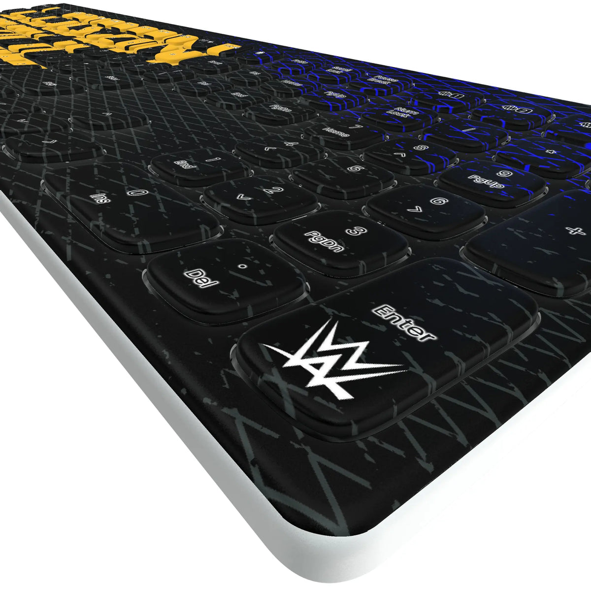 Logan Paul Steel KKB605 Curved Wireless Keyboard - Detail