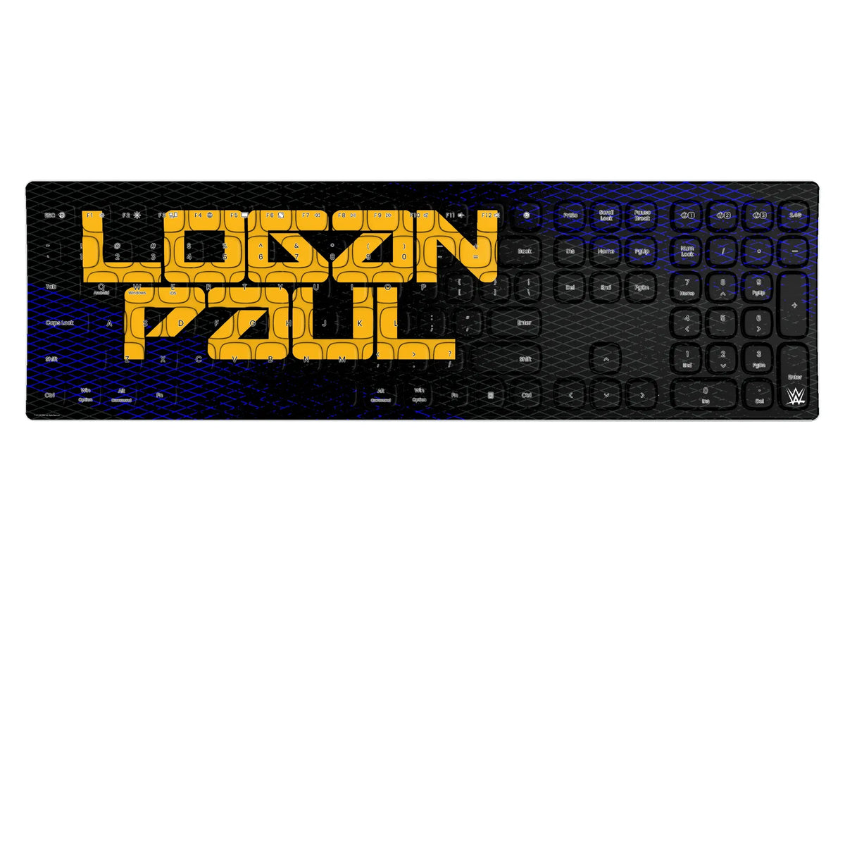 Logan Paul Steel KKB605 Curved Wireless Keyboard