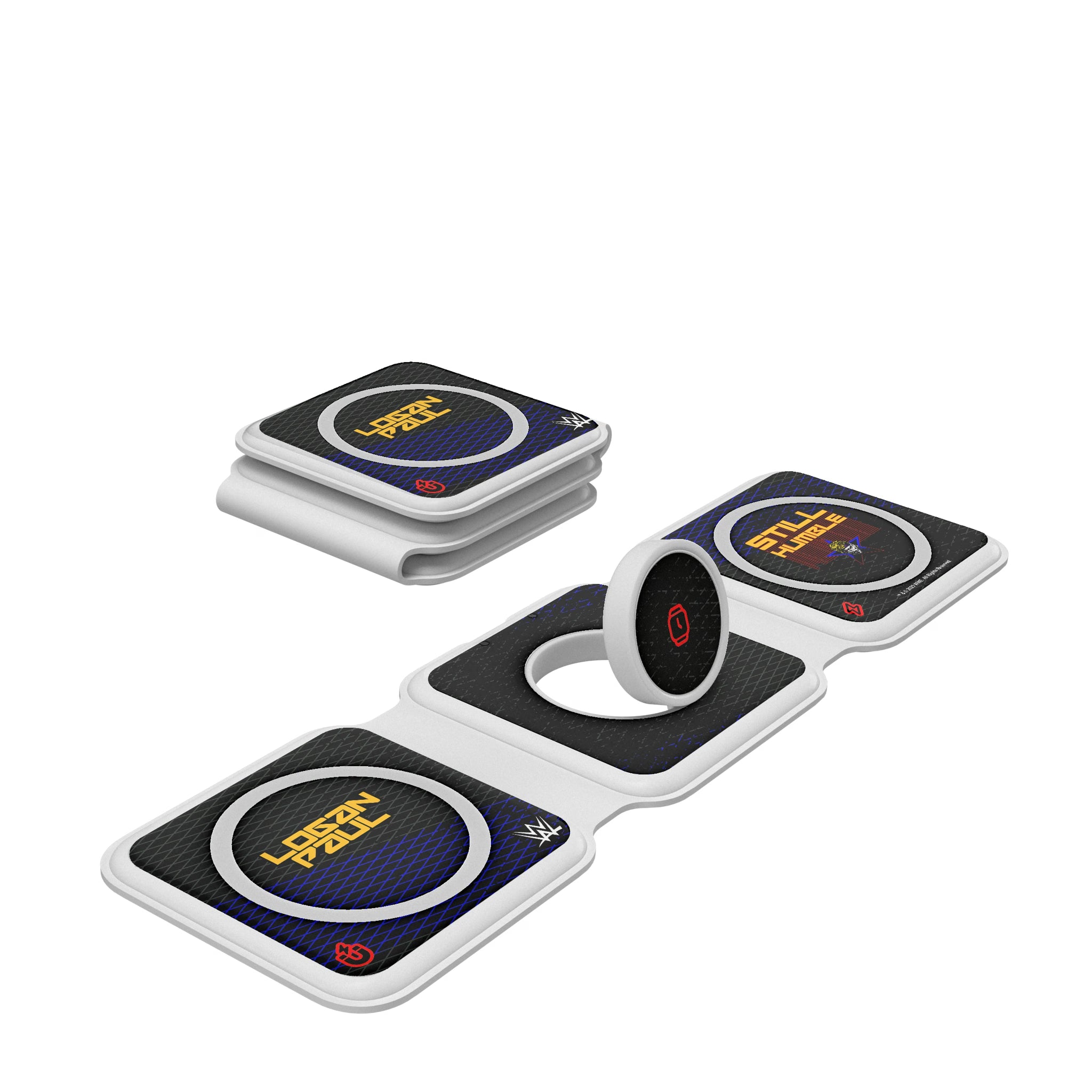 Logan Paul Steel Foldable 3 in 1 Charger