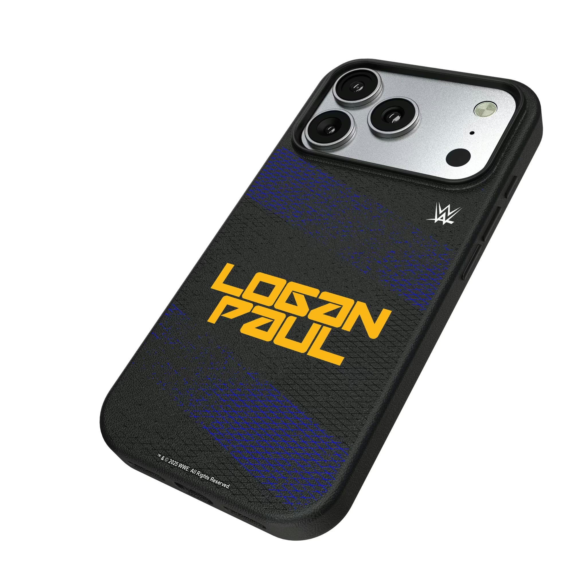 Logan Paul Steel iPhone MagSafe Compatible Phone Case for Apple iPhone - Isometric View#Device_iPhone 17 Pro