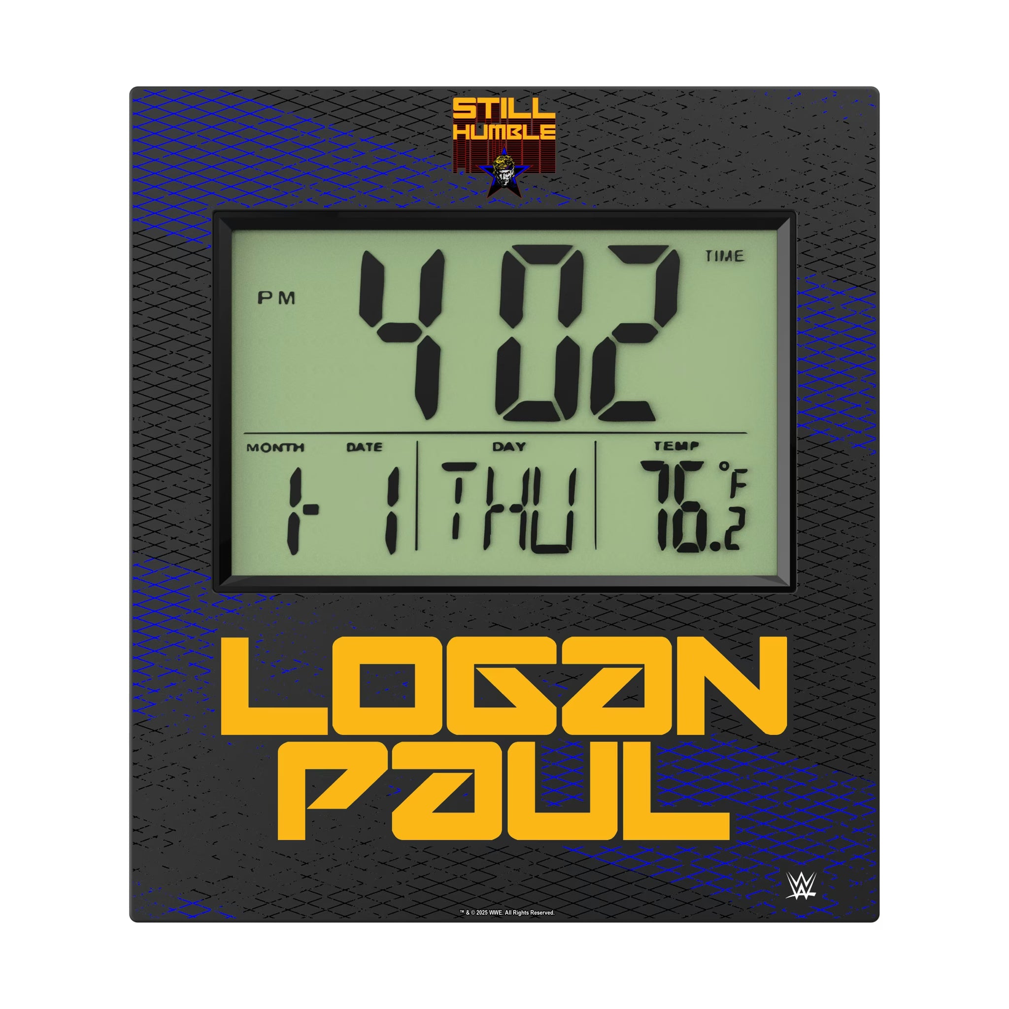 Logan Paul Steel Wall Clock