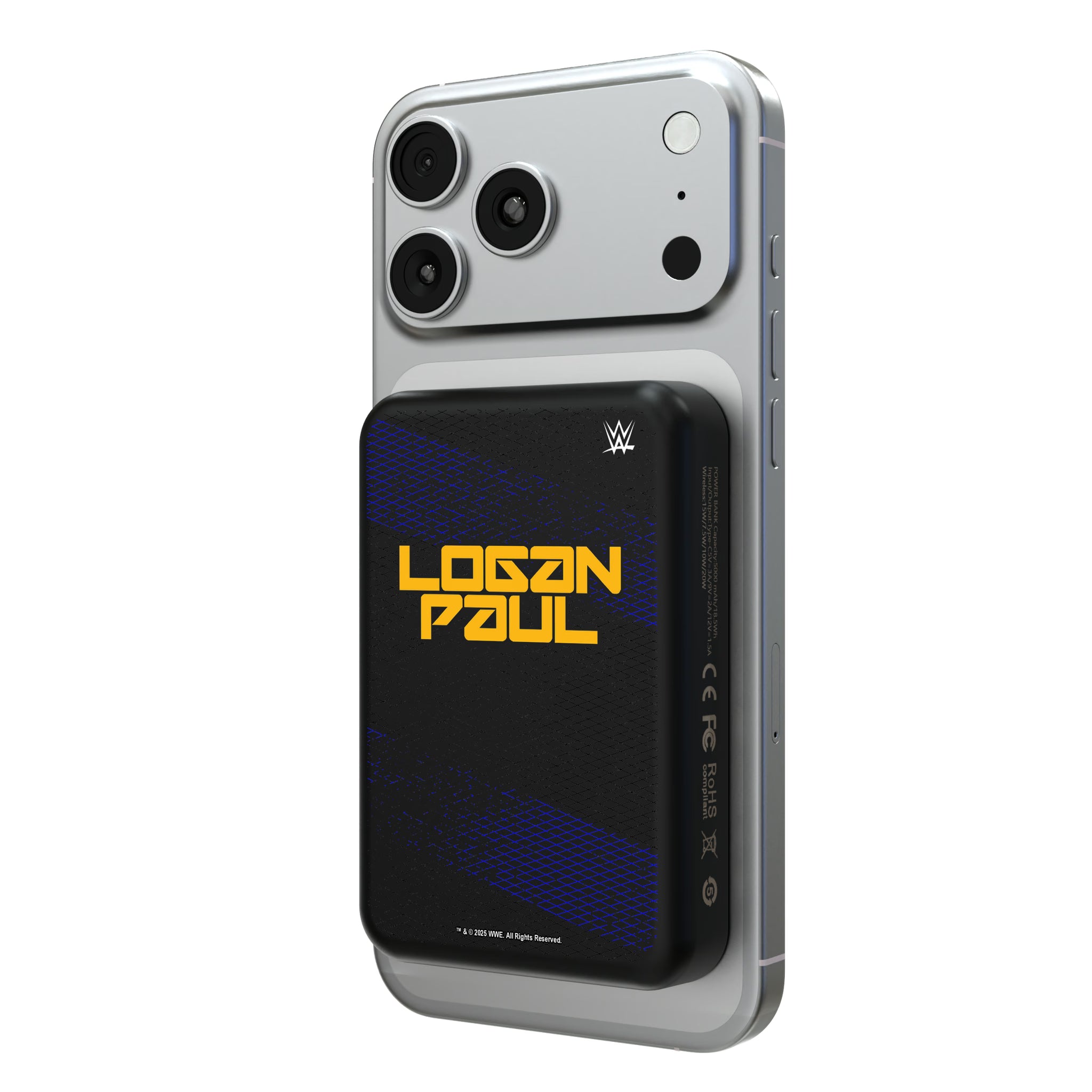 Logan Paul Steel Wireless Mag Power Bank