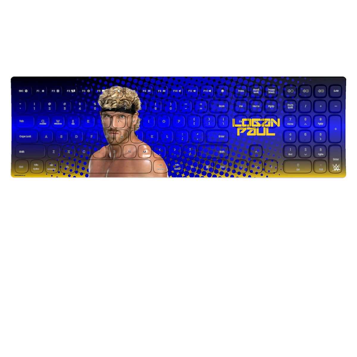 Logan Paul Superstar KKB605 Curved Wireless Keyboard