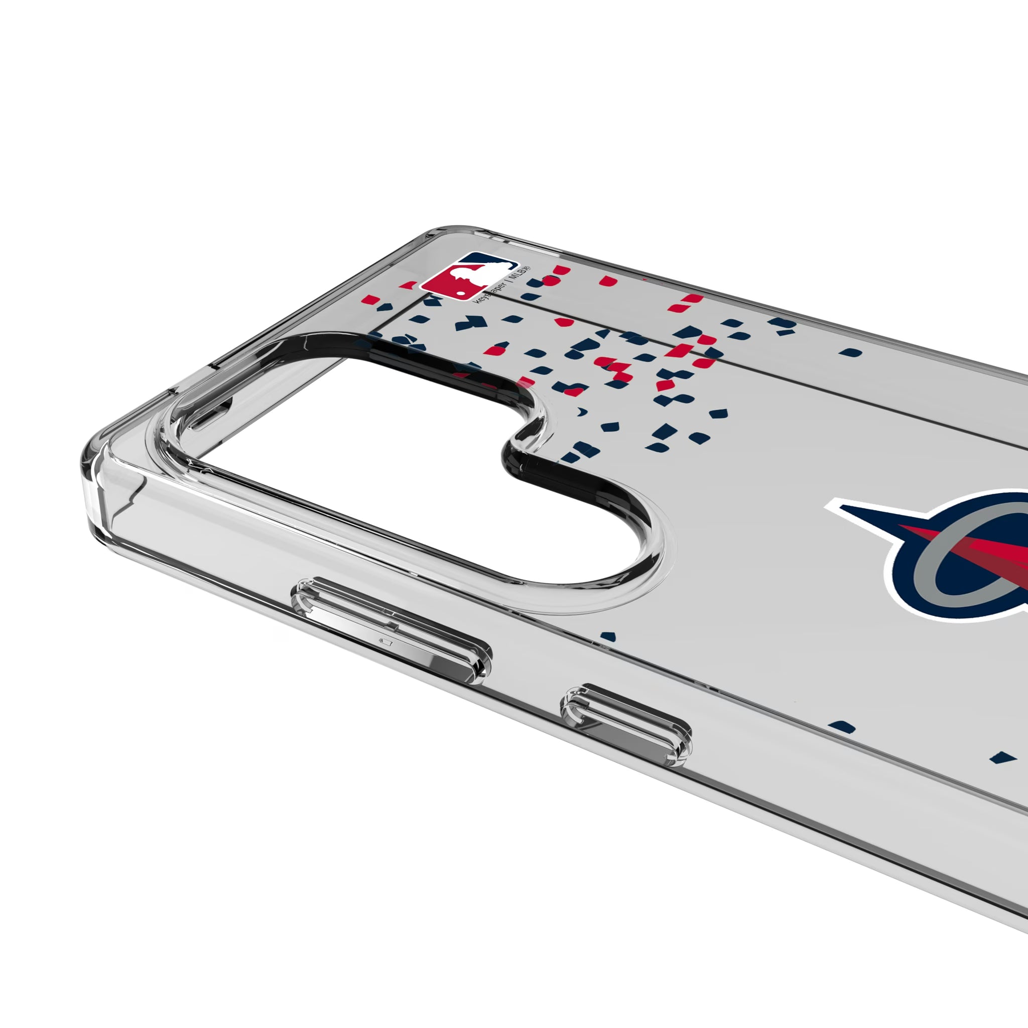 Los Angeles Angels Confetti Galaxy Clear Phone Case for Samsung Galaxy - Detail