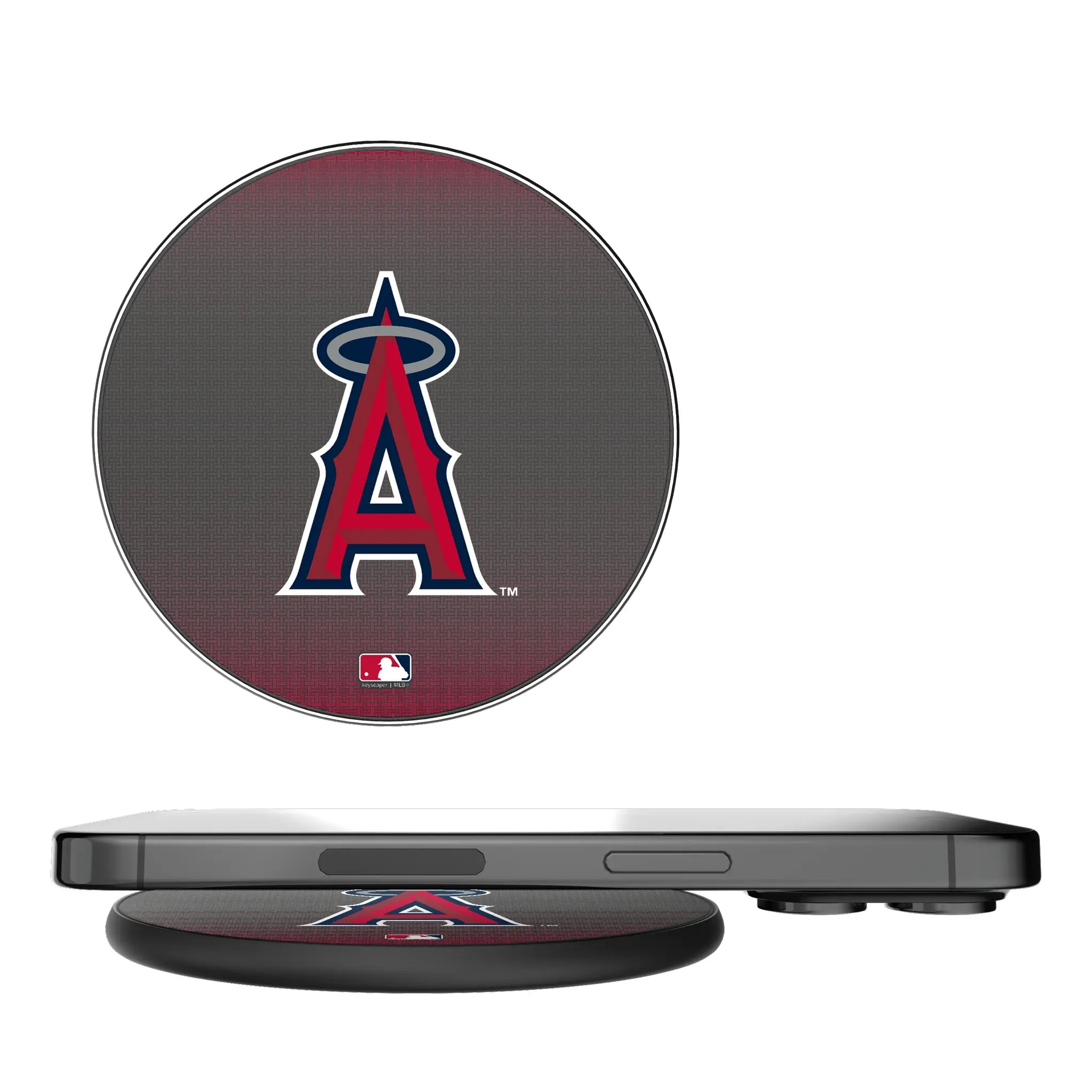 Los Angeles Angels Linen 15-Watt Wireless Charger