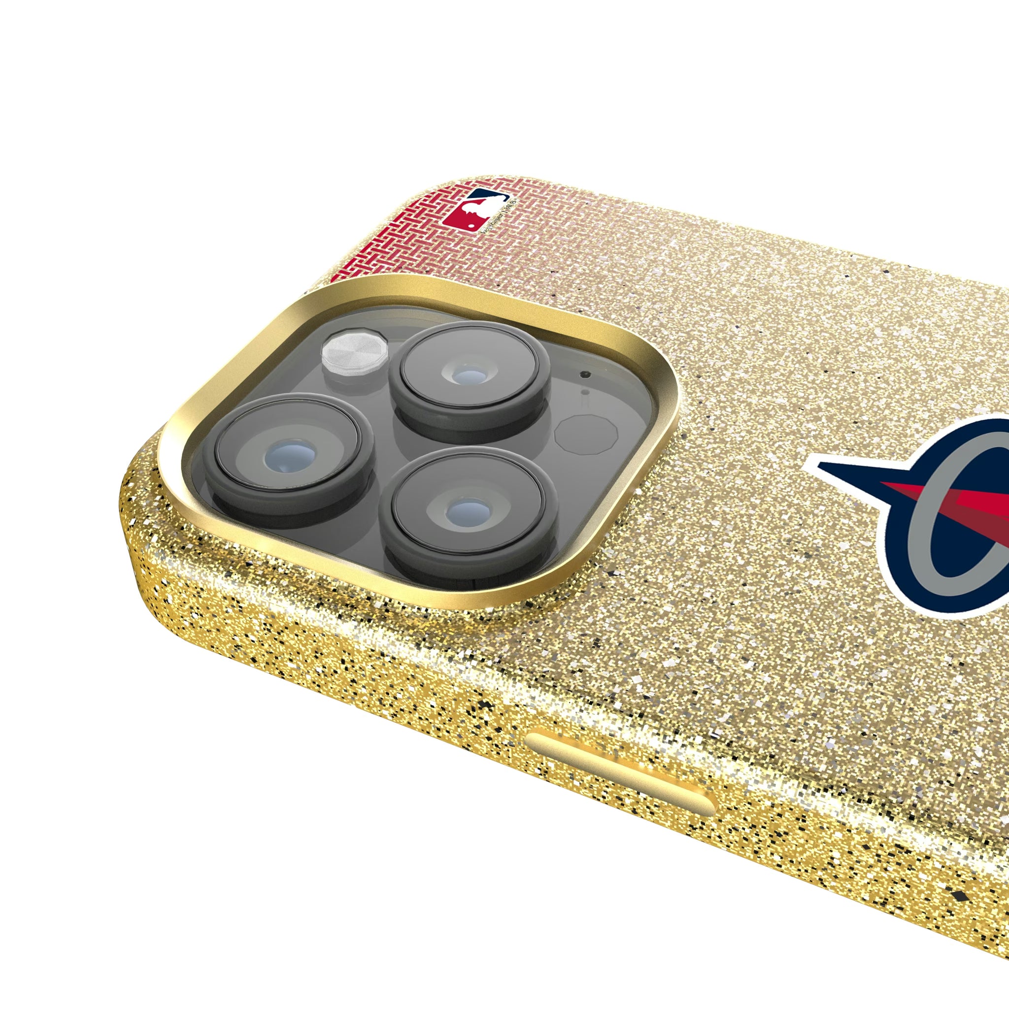 Los Angeles Angels Linen iPhone Bling Phone Case for Apple iPhone - Detail