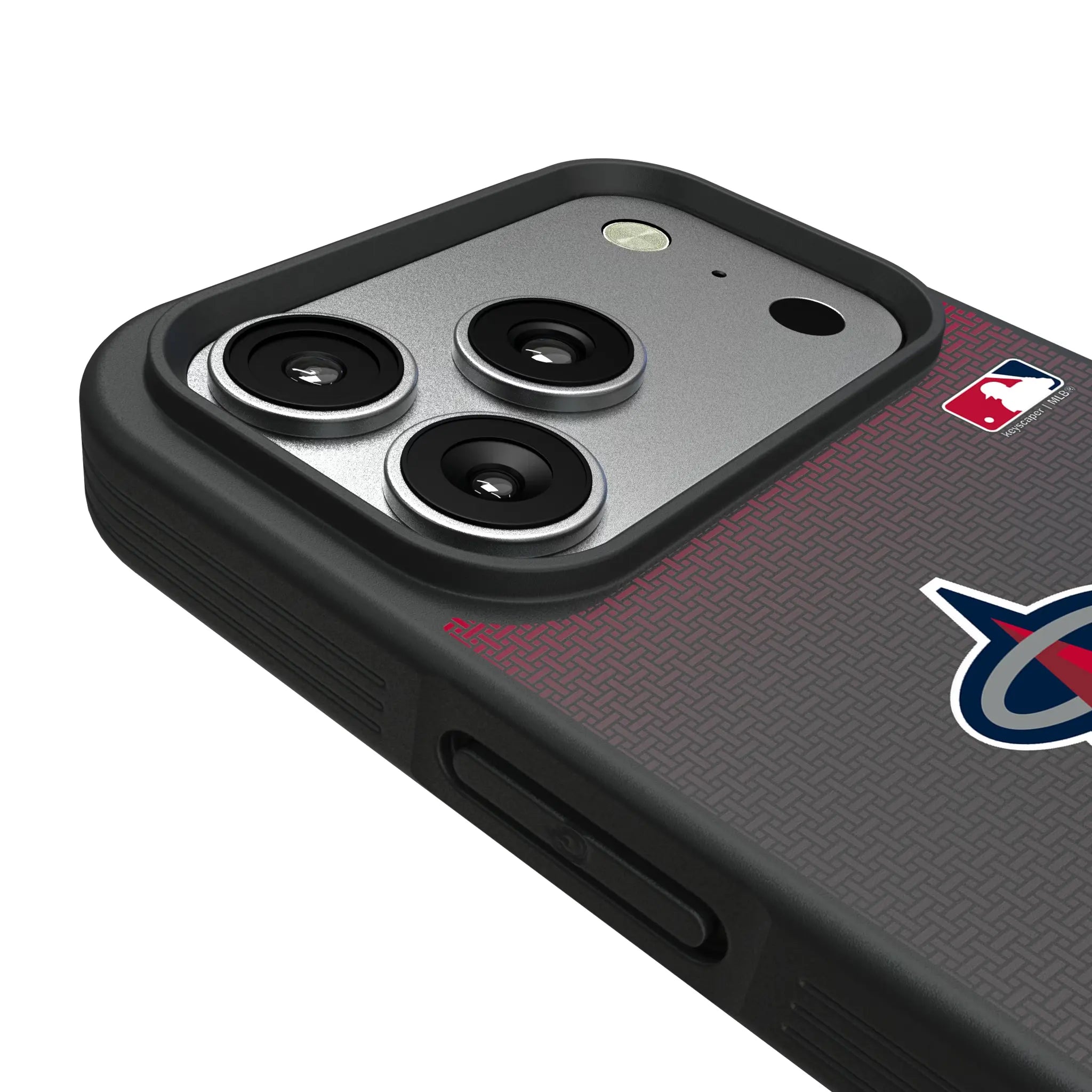 Los Angeles Angels Linen iPhone Bump Phone Case for Apple iPhone - Detail#Device_iPhone 17 Pro
