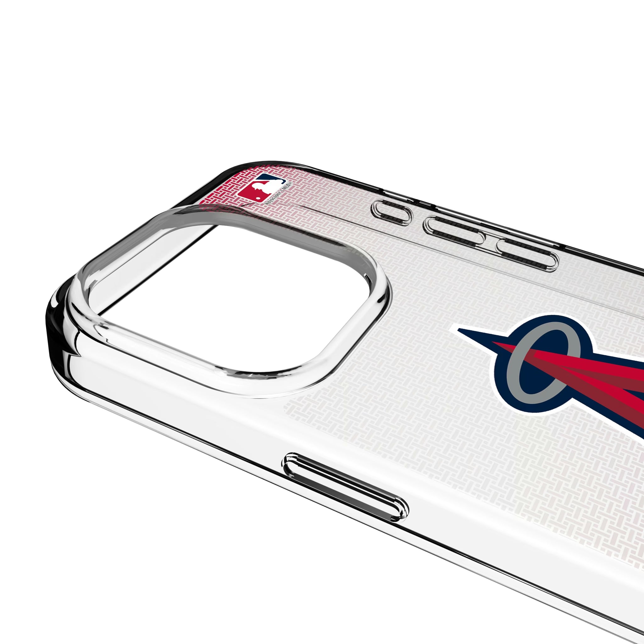 Los Angeles Angels Linen iPhone Clear Phone Case for Apple iPhone - Detail