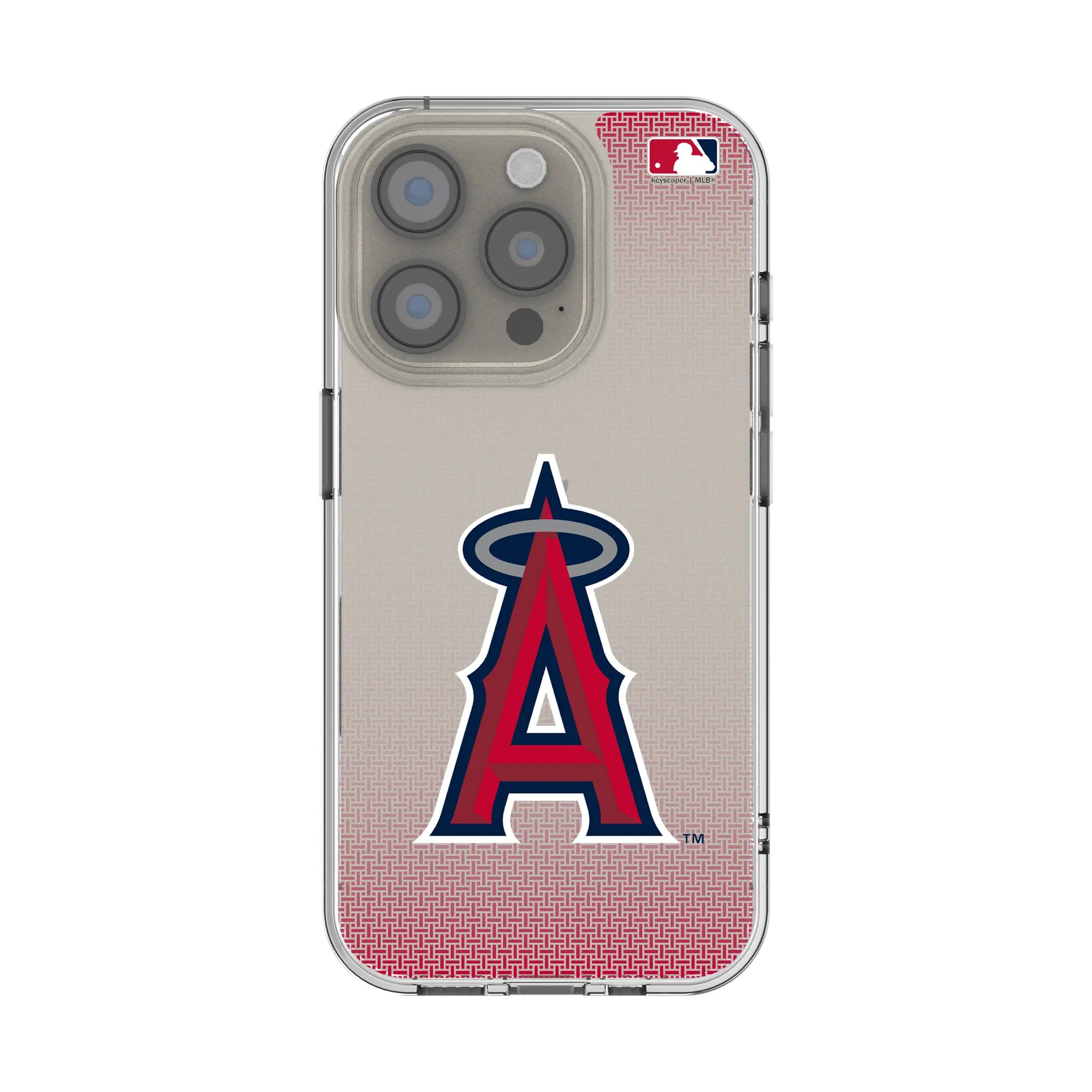 Los Angeles Angels Linen iPhone Clear Phone Case for Apple iPhone