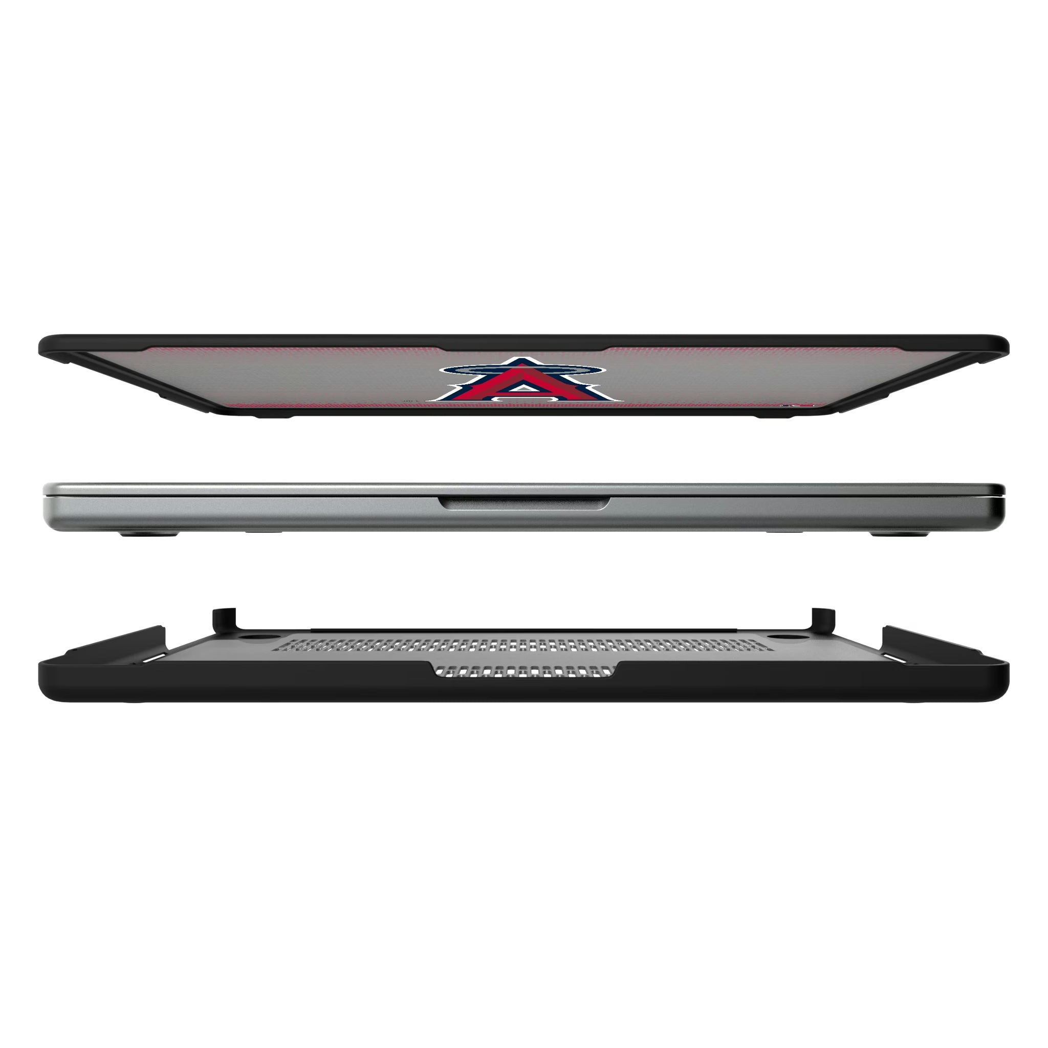 Los Angeles Angels Linen MacBook Laptop Case for Apple MacBook#Device_MacBook Pro (14-inch, 2021) / MacBook Pro (14-inch, 2023) / MacBook Pro (14-inch, 2024)