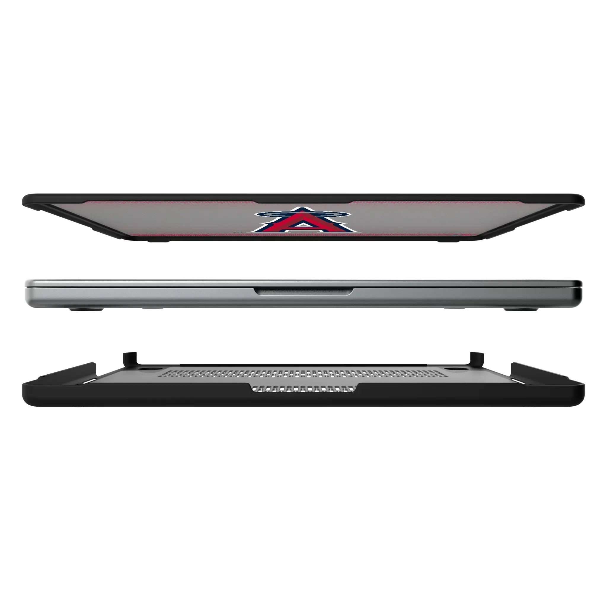 Los Angeles Angels Linen MacBook Laptop Case for Apple MacBook