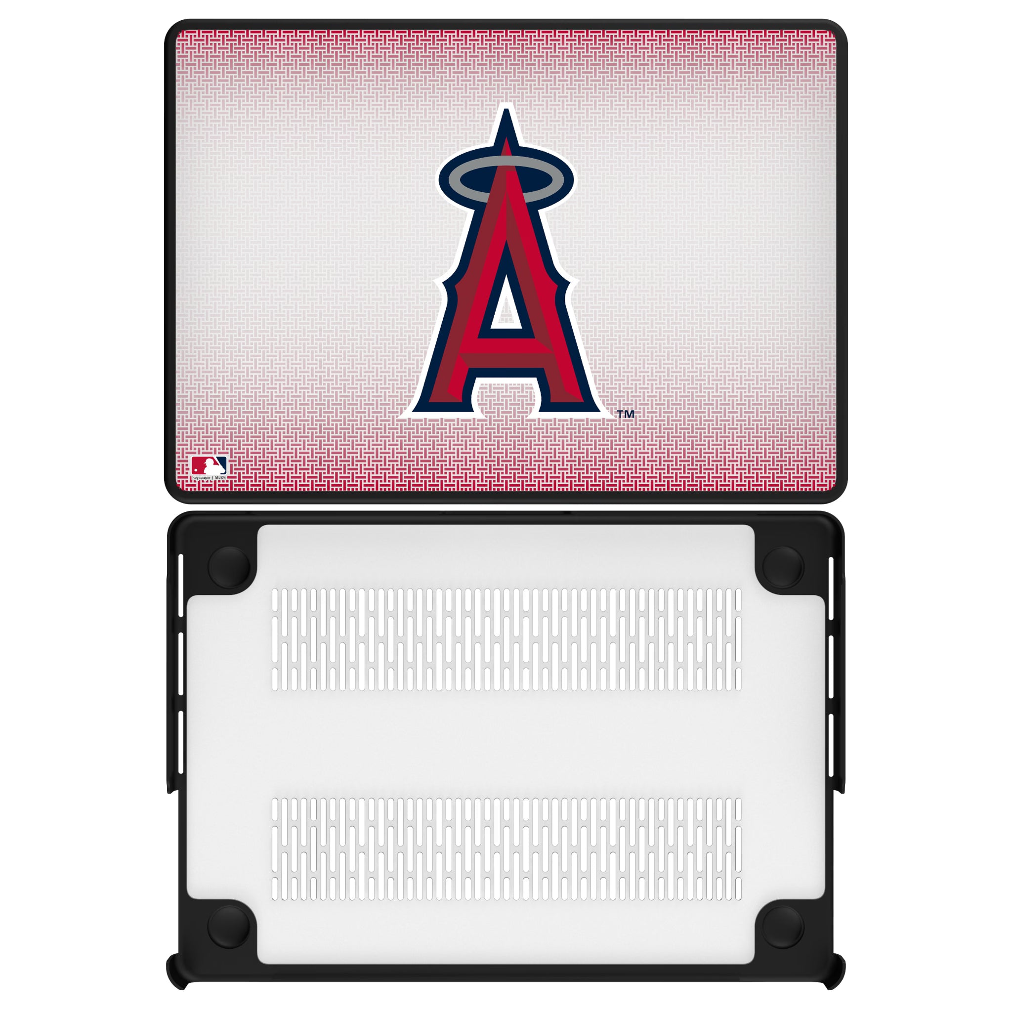 Los Angeles Angels Linen MacBook Laptop Case for Apple MacBook#Device_MacBook Pro (14-inch, 2021) / MacBook Pro (14-inch, 2023) / MacBook Pro (14-inch, 2024)
