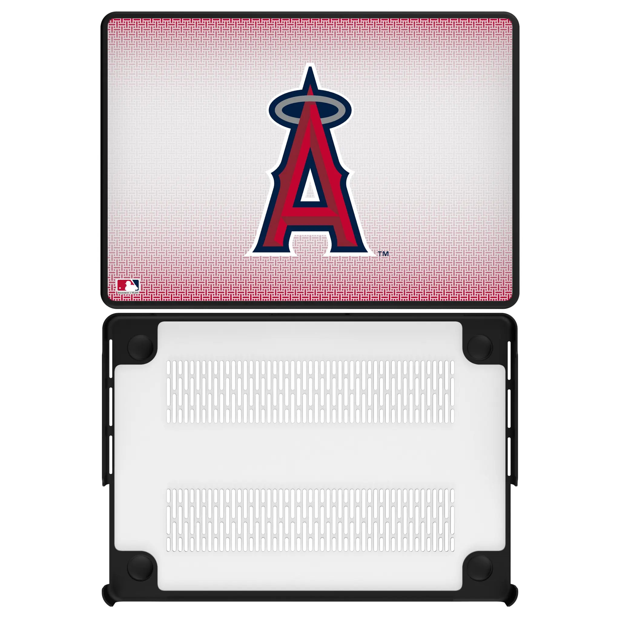 Los Angeles Angels Linen MacBook Laptop Case for Apple MacBook