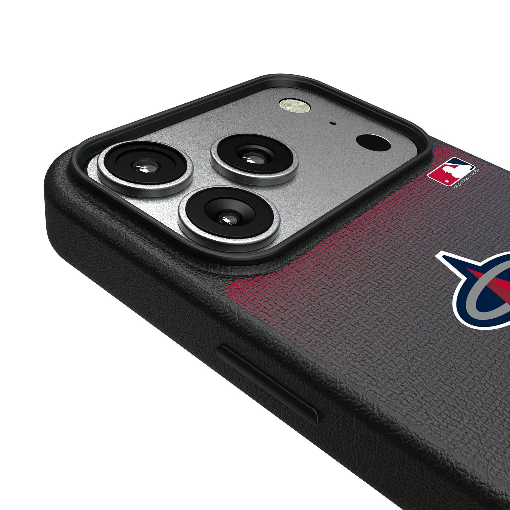 Los Angeles Angels Linen iPhone MagSafe Compatible Phone Case for Apple iPhone - Detail#Device_iPhone 17 Pro