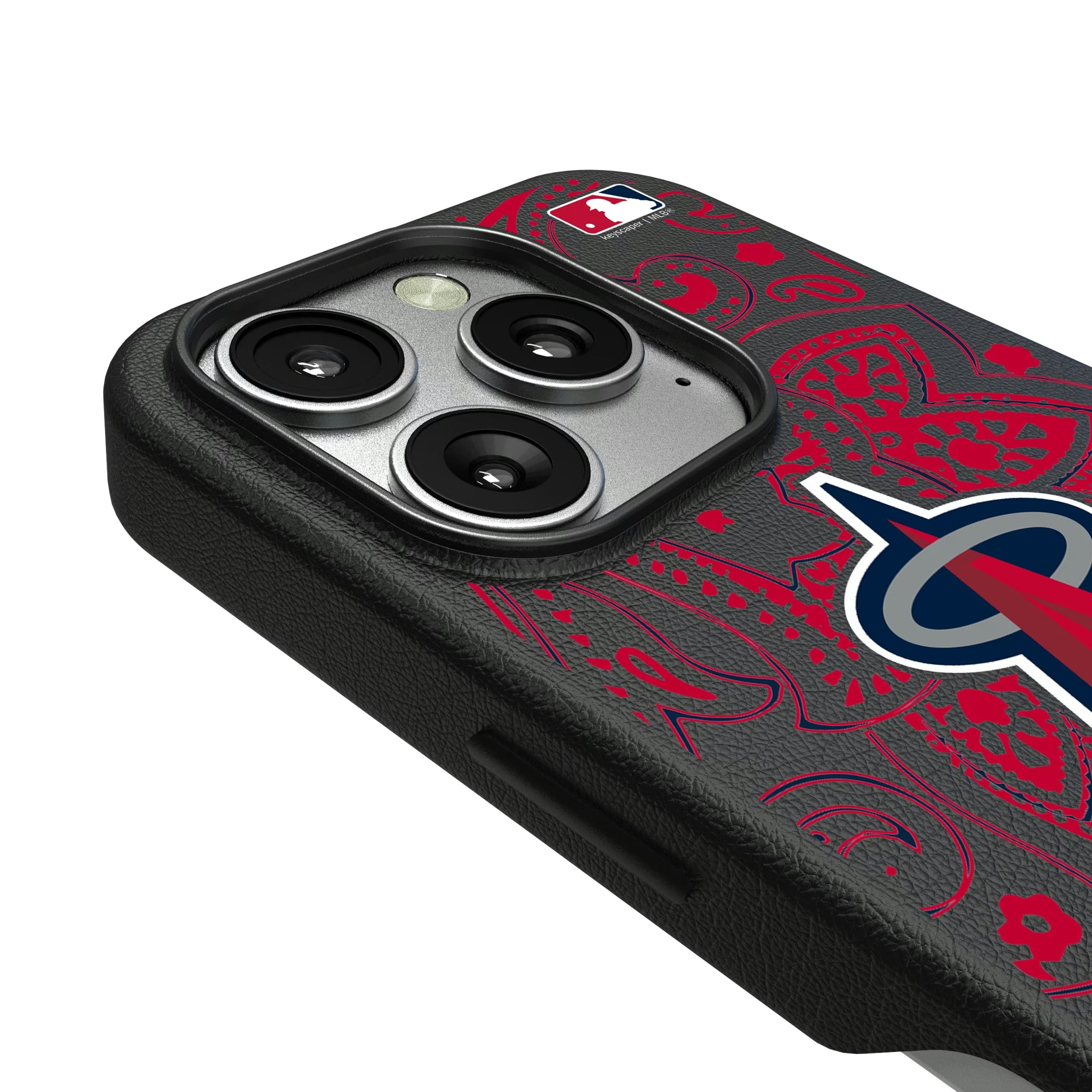 Los Angeles Angels Paisley iPhone MagSafe Compatible Phone Case for Apple iPhone - Detail
