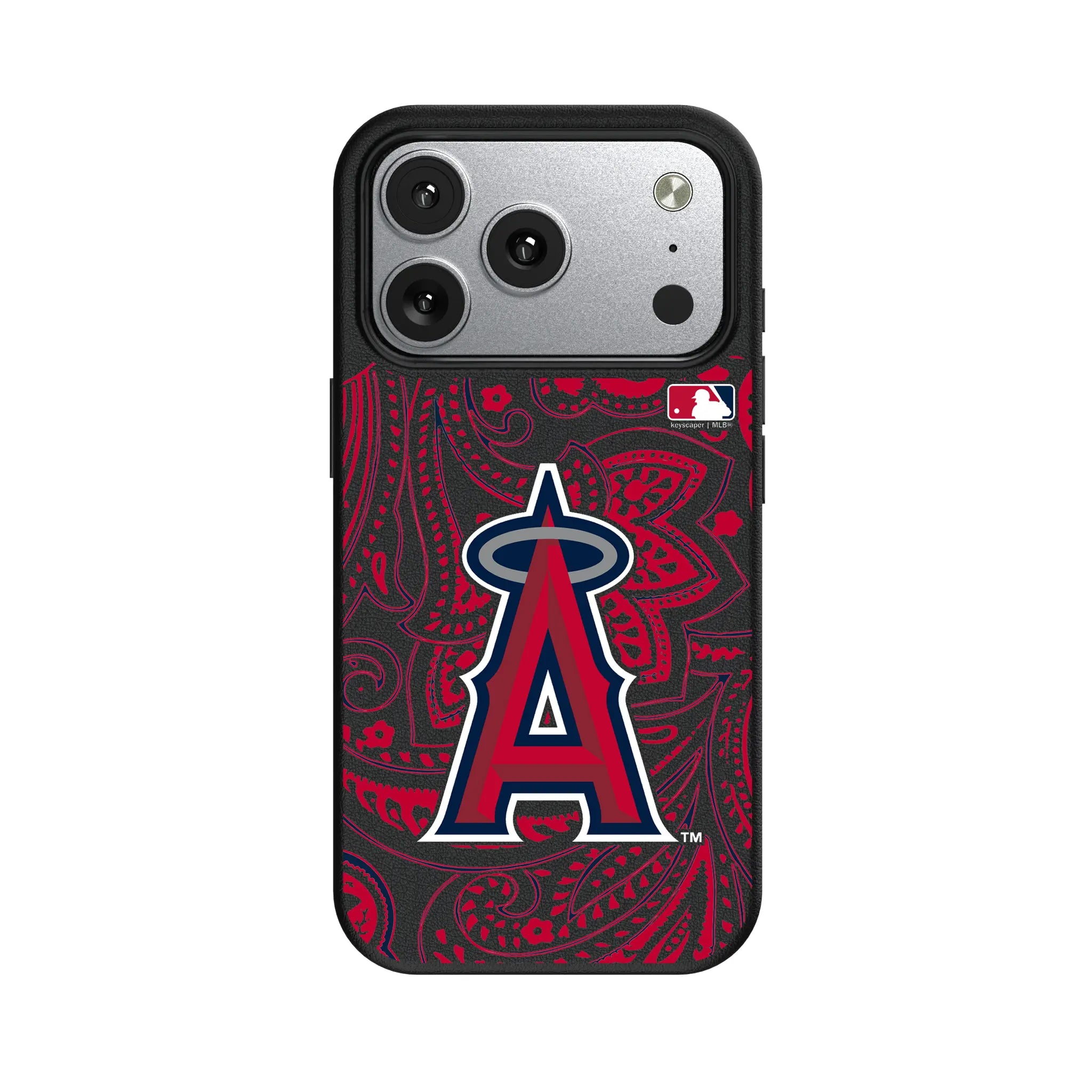 Los Angeles Angels Paisley iPhone MagSafe Compatible Phone Case for Apple iPhone#Device_iPhone 17 Pro