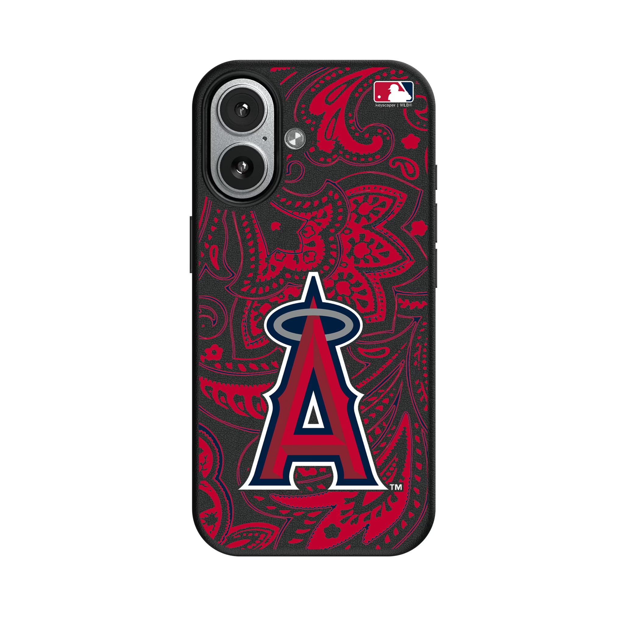 Los Angeles Angels Paisley iPhone MagSafe Compatible Phone Case for Apple iPhone#Device_iPhone 17