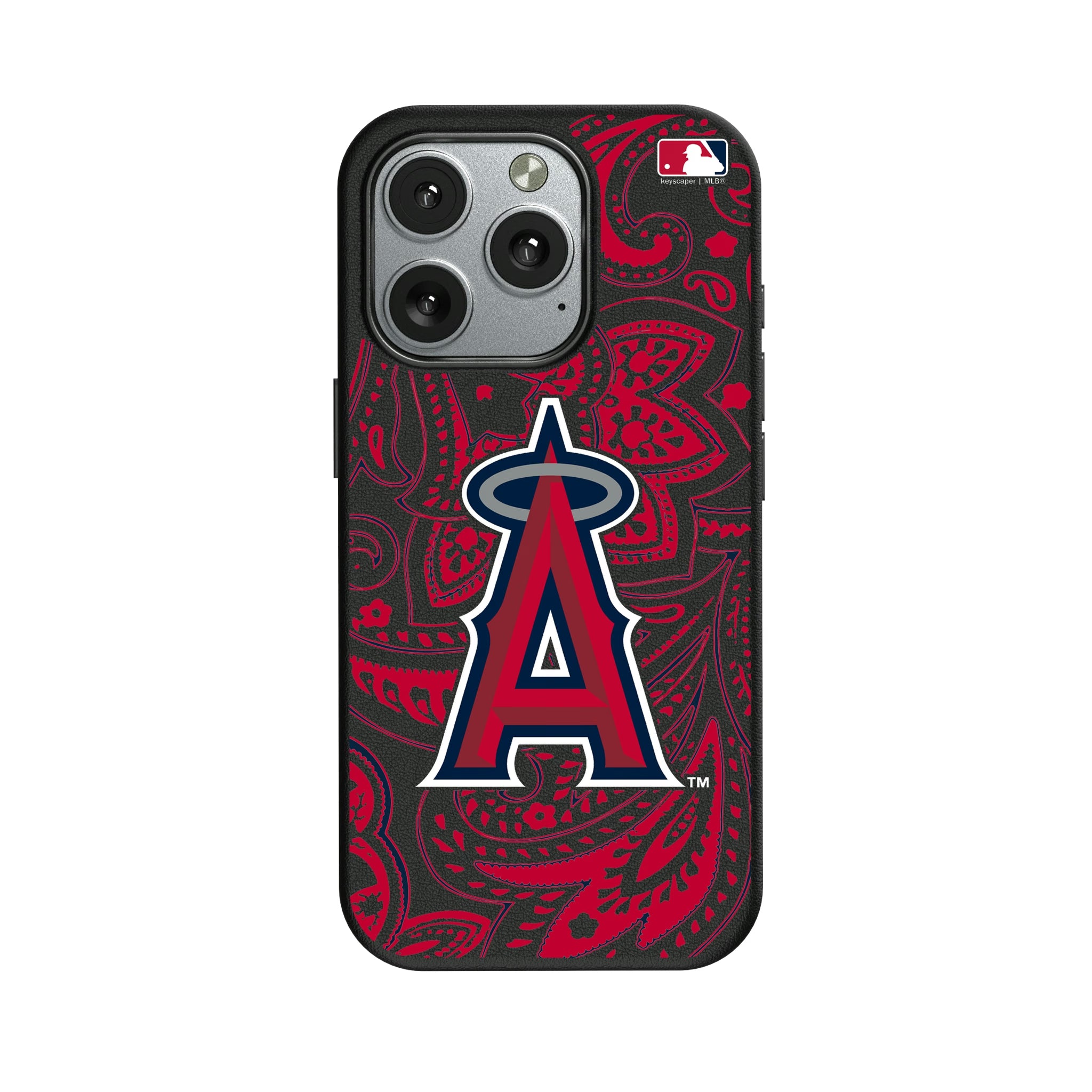 Los Angeles Angels Paisley iPhone MagSafe Compatible Phone Case for Apple iPhone