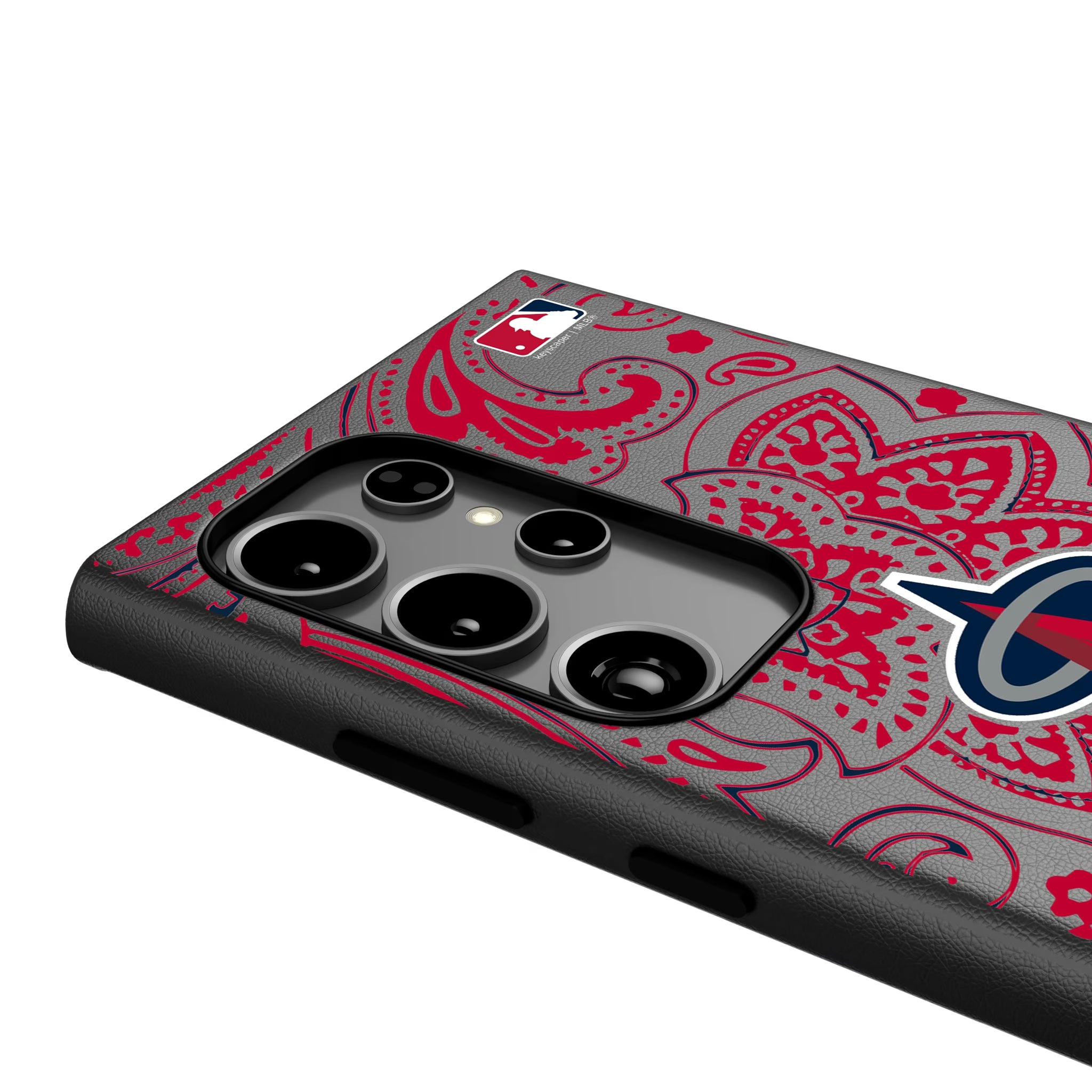 Los Angeles Angels Paisley Galaxy MagSafe Compatible Phone Case for Samsung Galaxy - Detail