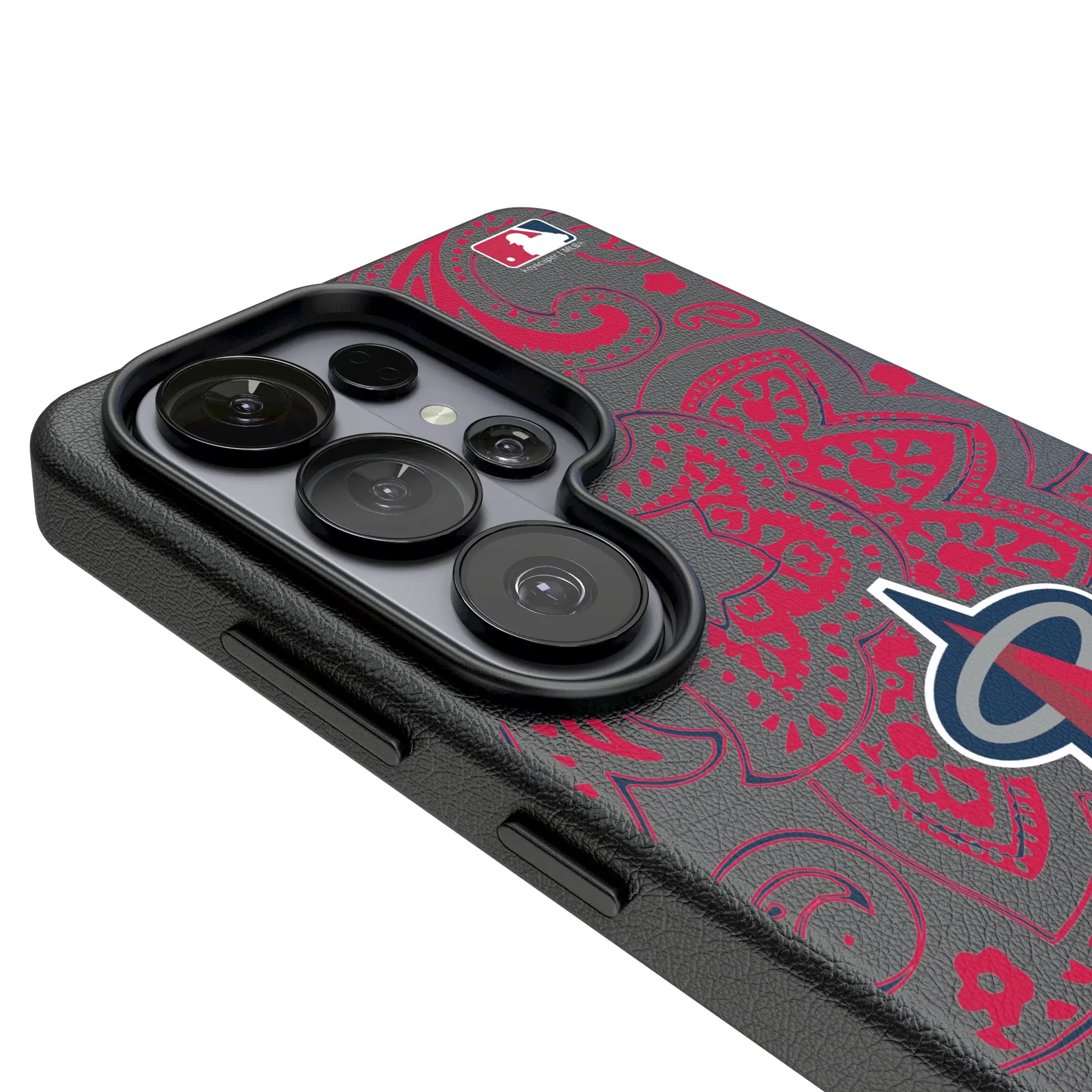Los Angeles Angels Paisley Galaxy MagSafe Compatible Phone Case for Samsung Galaxy - Detail#Device_Galaxy S26 Ultra
