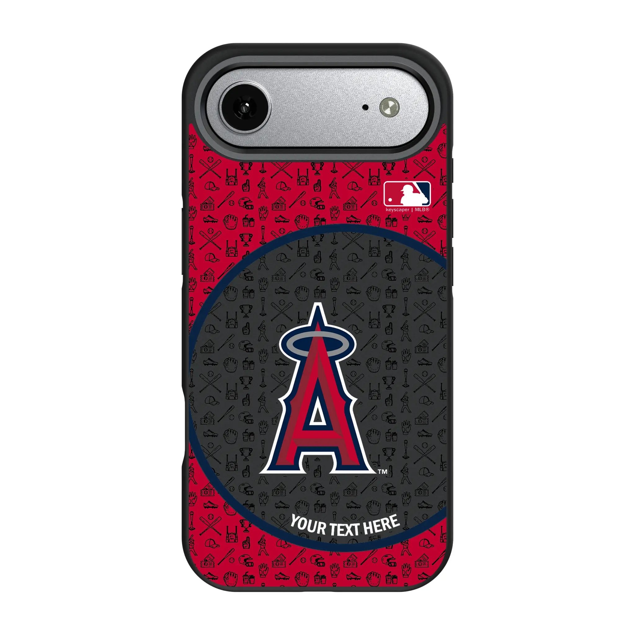 Los Angeles Angels Personalized Circle iPhone Bump Phone Case for Apple iPhone#Device_iPhone Air
