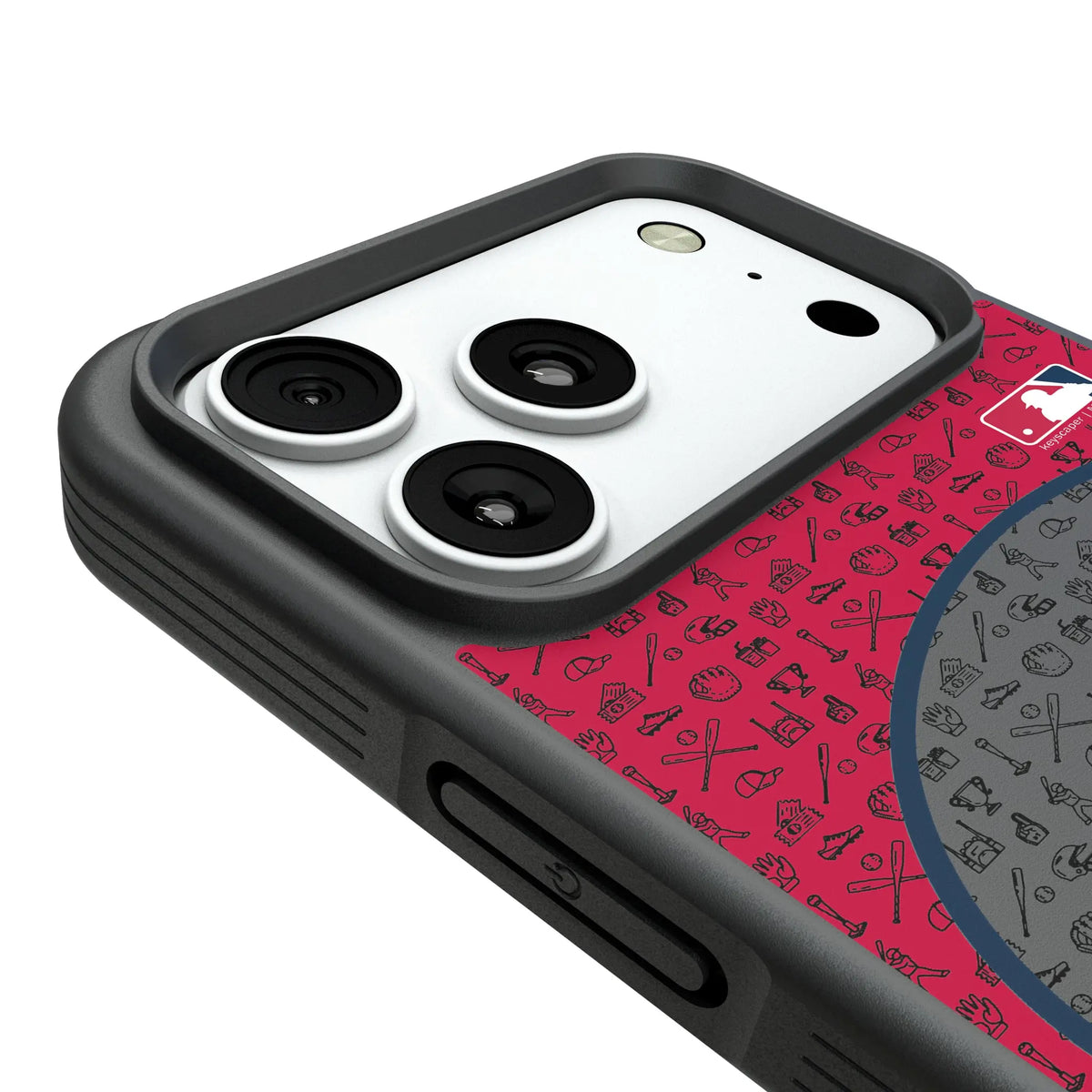 Los Angeles Angels Personalized Circle iPhone Bump Phone Case for Apple iPhone - Detail#Device_iPhone 18 Pro Max