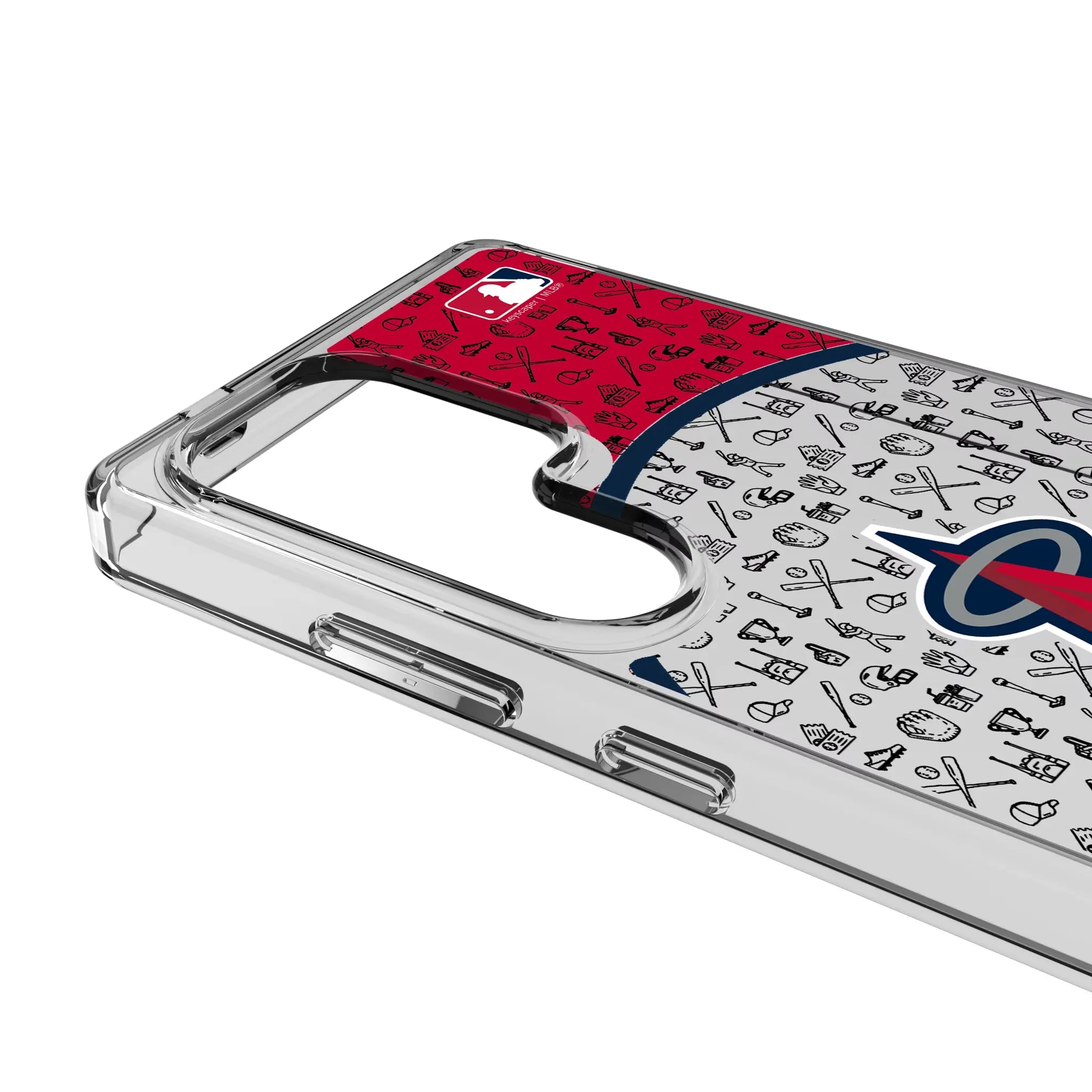 Los Angeles Angels Personalized Circle Galaxy Clear Phone Case for Samsung Galaxy - Detail#Device_Galaxy S25 Ultra