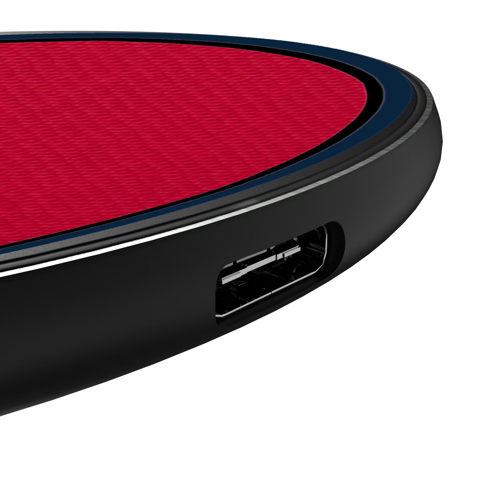 Los Angeles Angels Personalized Endzone Solid 15-Watt Wireless Charger - Detail