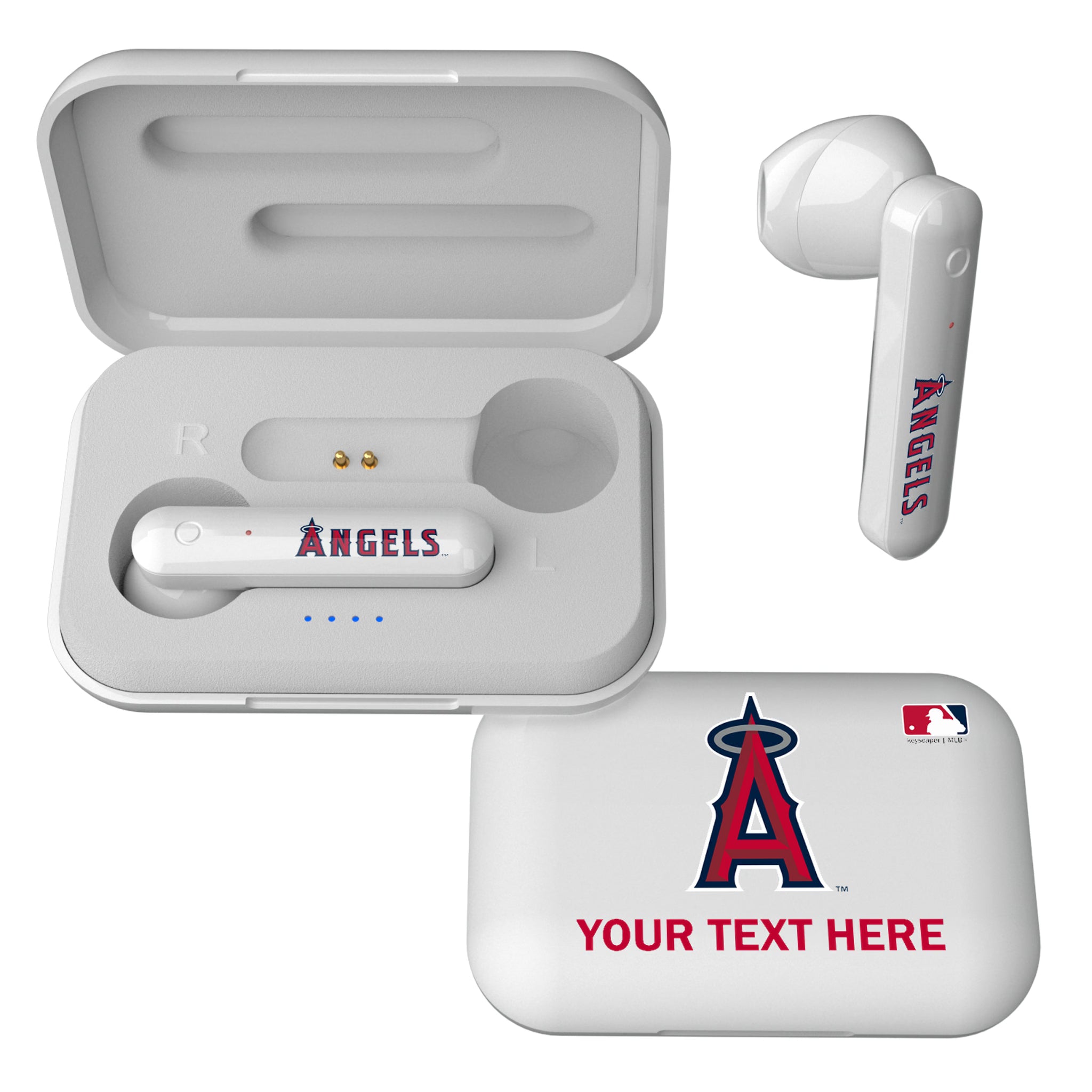 Los Angeles Angels Personalized Insignia Wireless TWS Earbuds