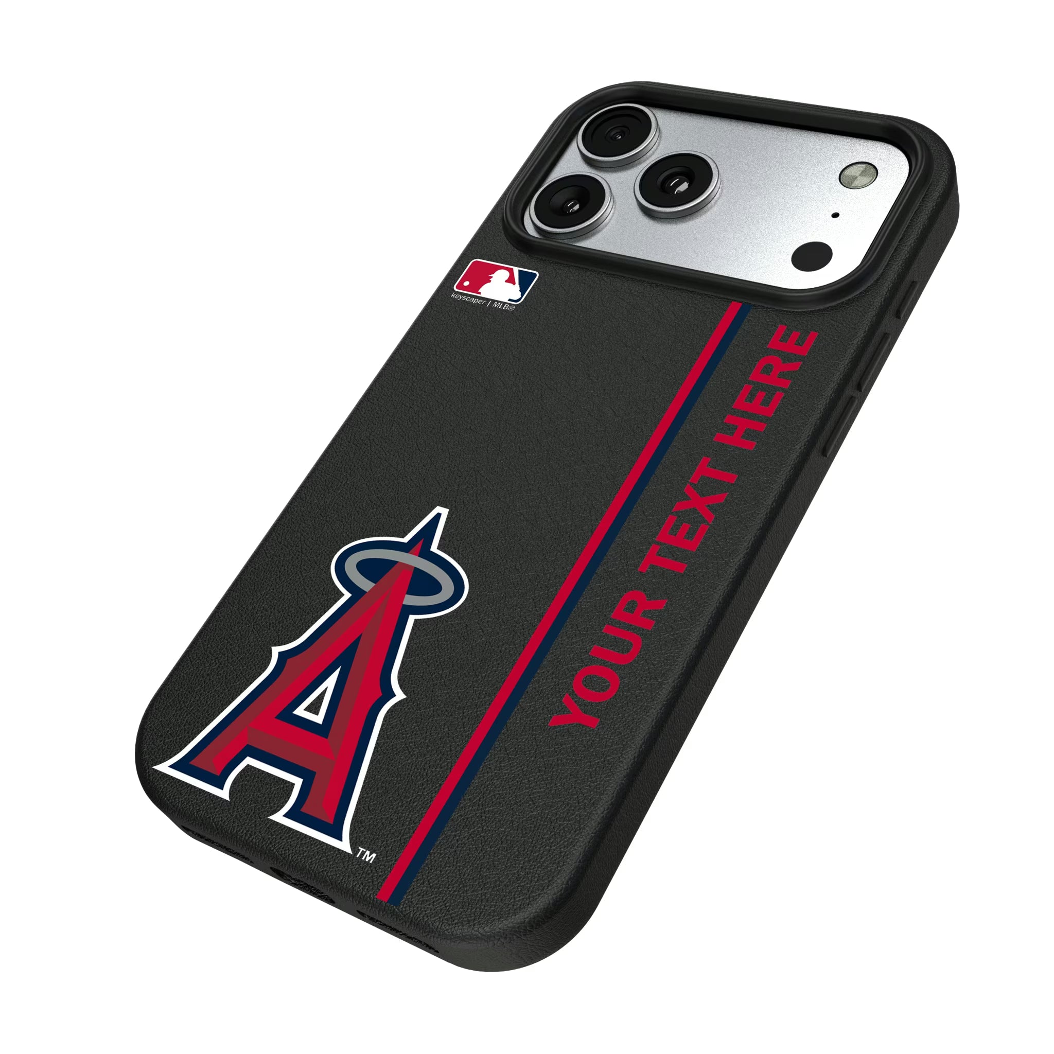 Los Angeles Angels Personalized Sidebard iPhone MagSafe Compatible Phone Case for Apple iPhone - Isometric View#Device_iPhone 17 Pro Max