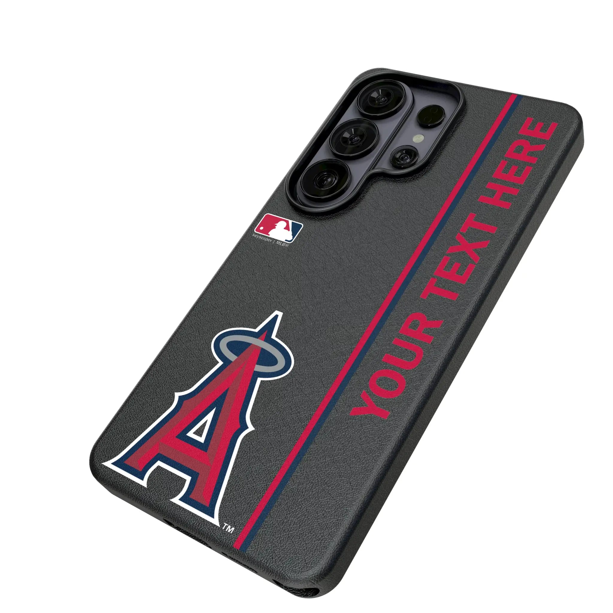 Los Angeles Angels Personalized Sidebard Galaxy MagSafe Compatible Phone Case for Samsung Galaxy - Isometric View#Device_Galaxy S26 Ultra