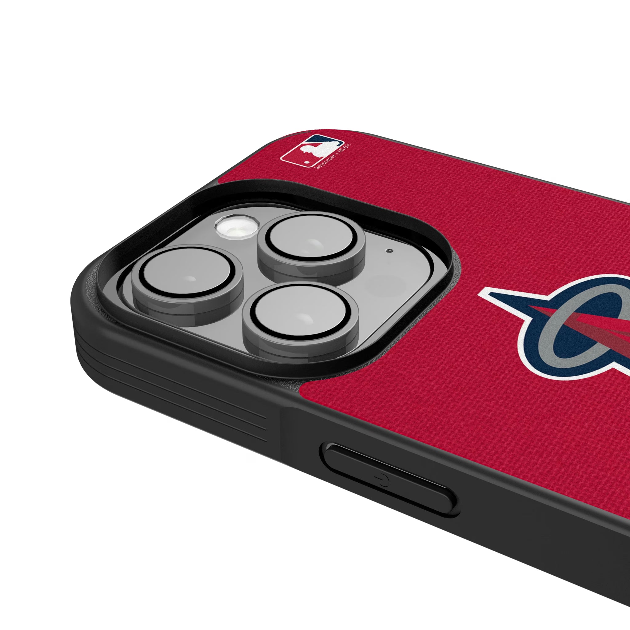 Los Angeles Angels Personalized Stripe iPhone Bump Phone Case for Apple iPhone - Detail
