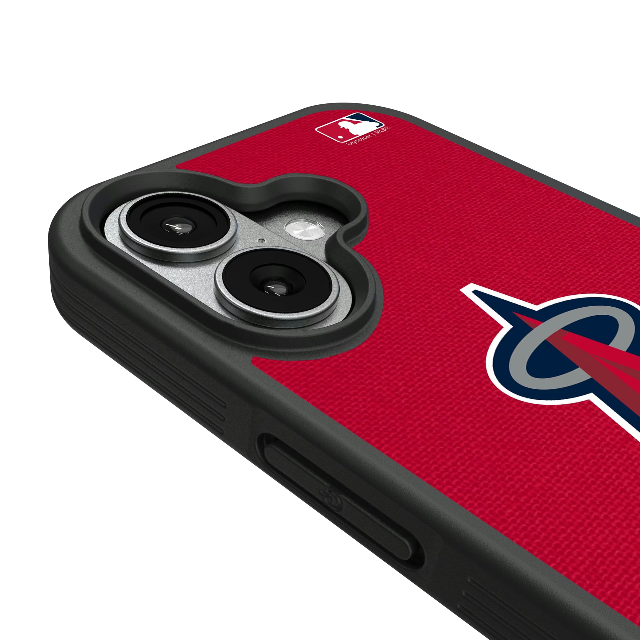 Los Angeles Angels Personalized Stripe iPhone Bump Phone Case for Apple iPhone - Detail#Device_iPhone 17
