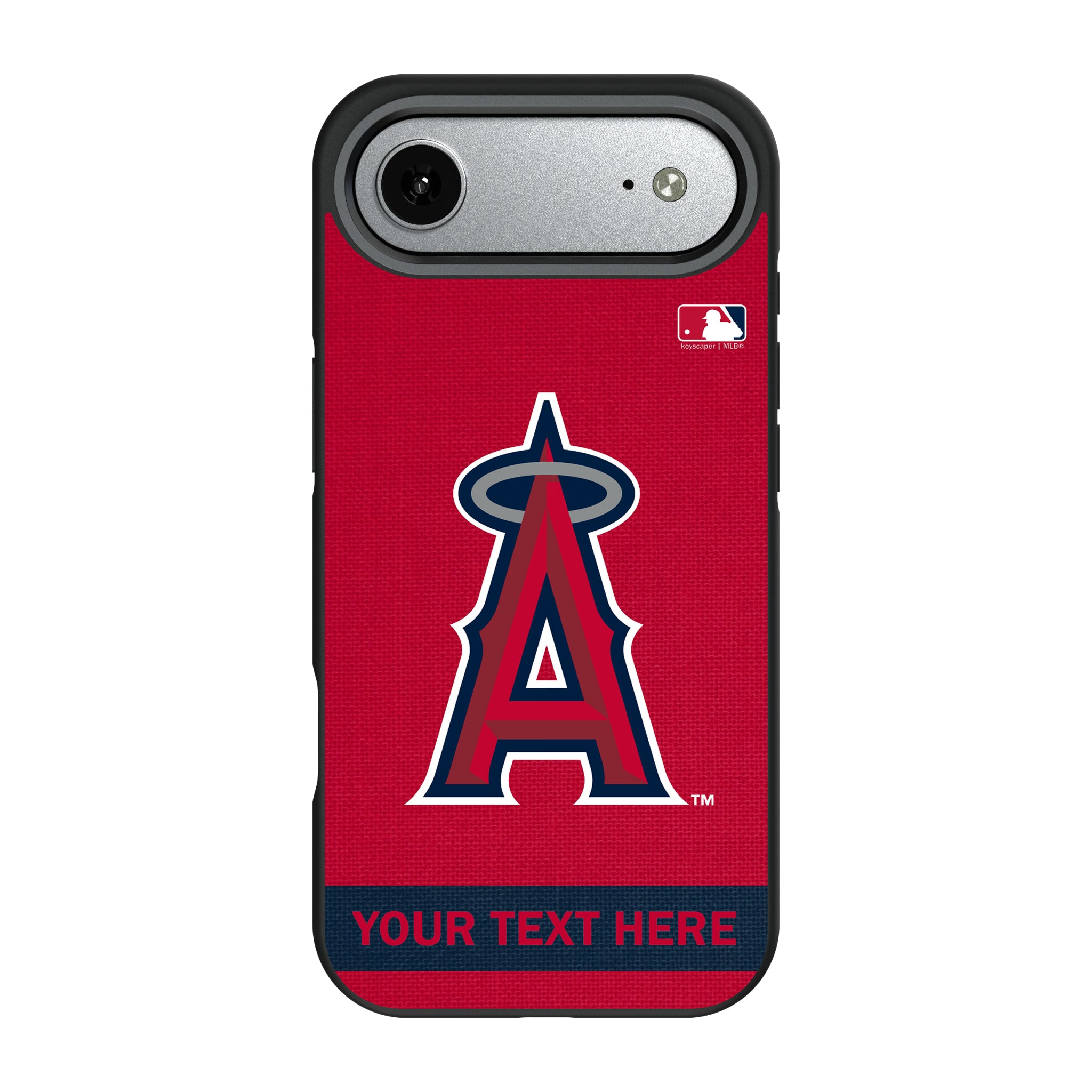 Los Angeles Angels Personalized Stripe iPhone Bump Phone Case for Apple iPhone#Device_iPhone Air