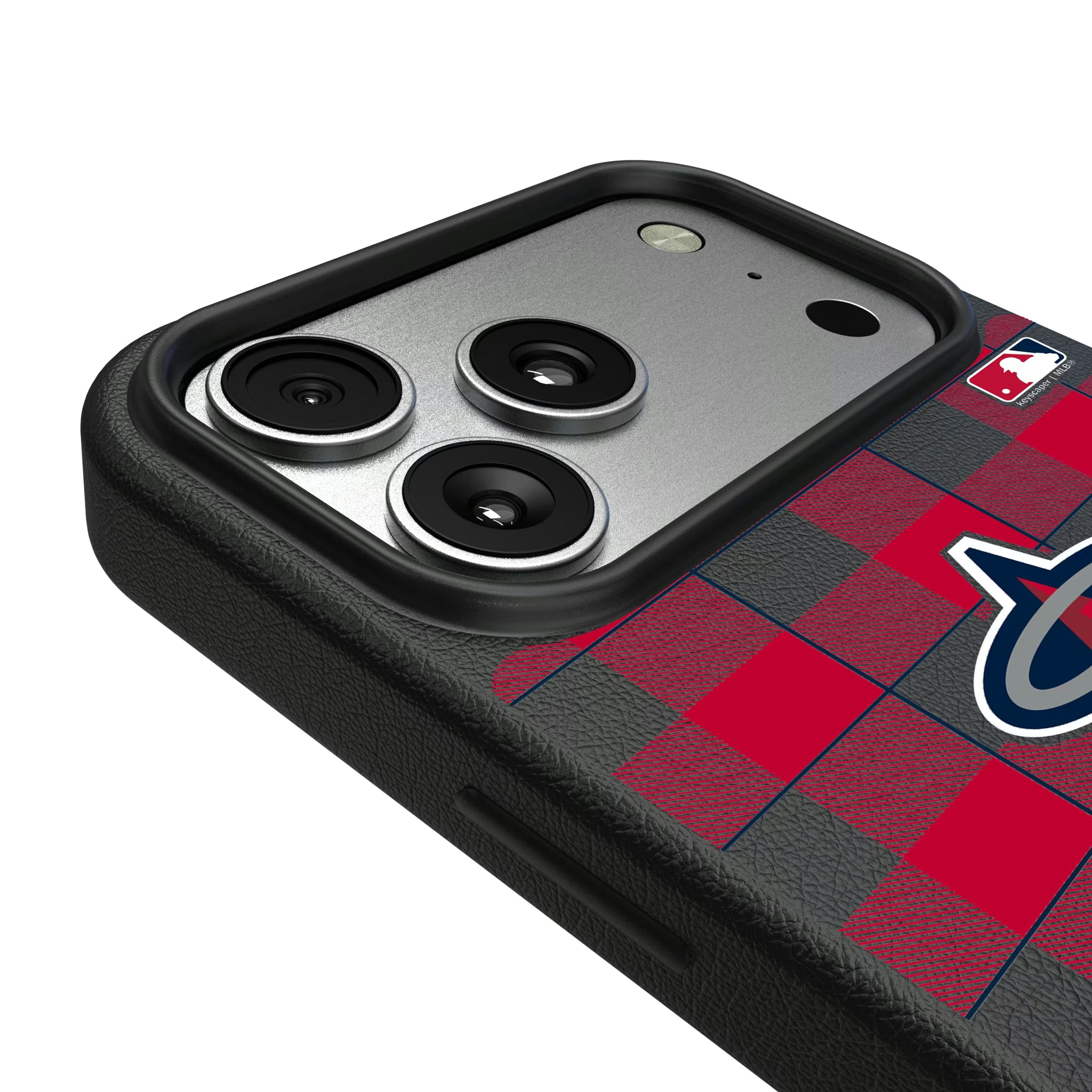 Los Angeles Angels Plaid iPhone MagSafe Compatible Phone Case for Apple iPhone - Detail#Device_iPhone 17 Pro Max