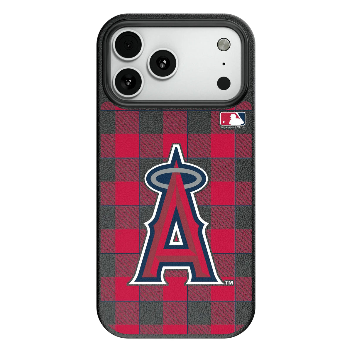 Los Angeles Angels Plaid MagSafe Compatible Phone Case for Apple iPhone