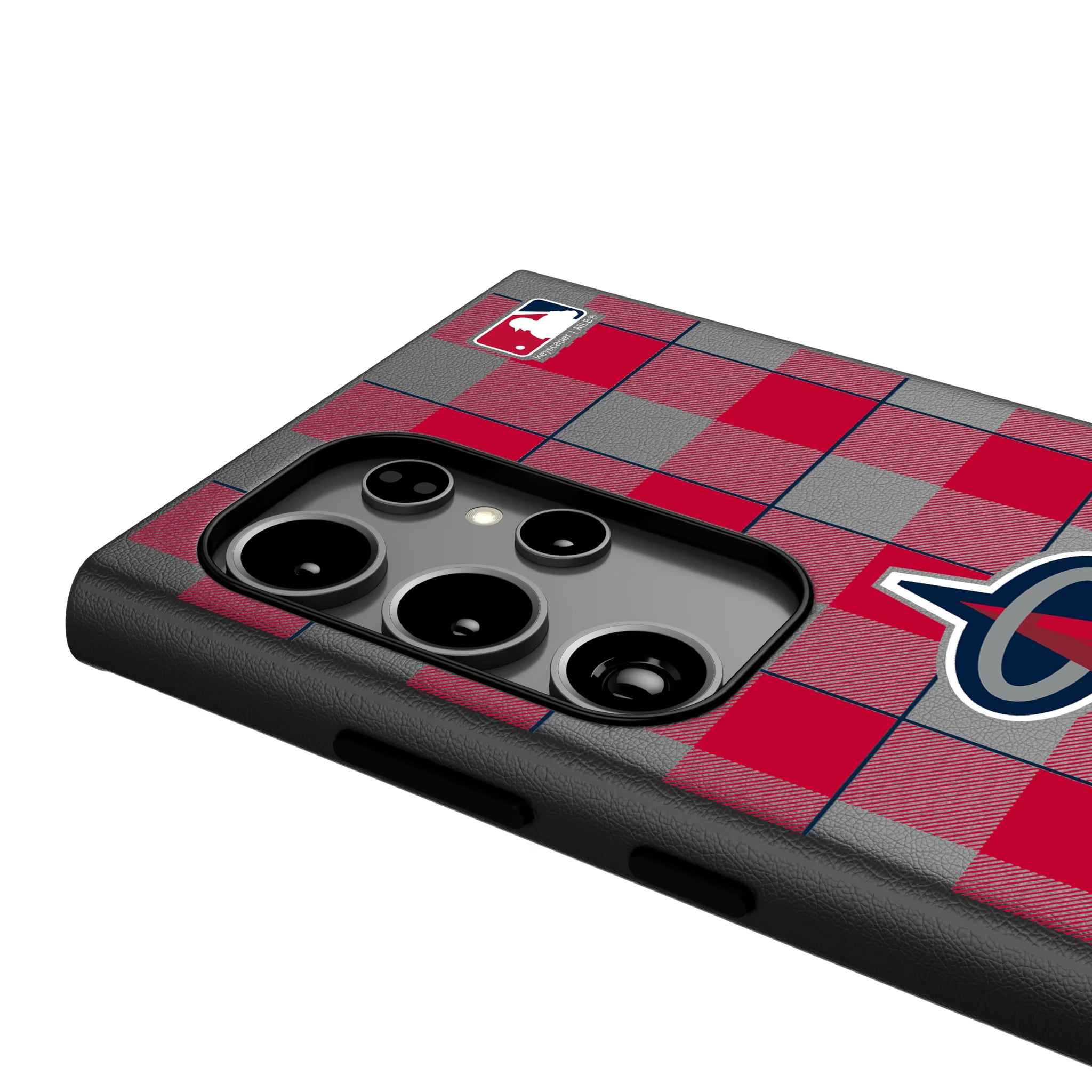 Los Angeles Angels Plaid Galaxy MagSafe Compatible Phone Case for Samsung Galaxy - Detail