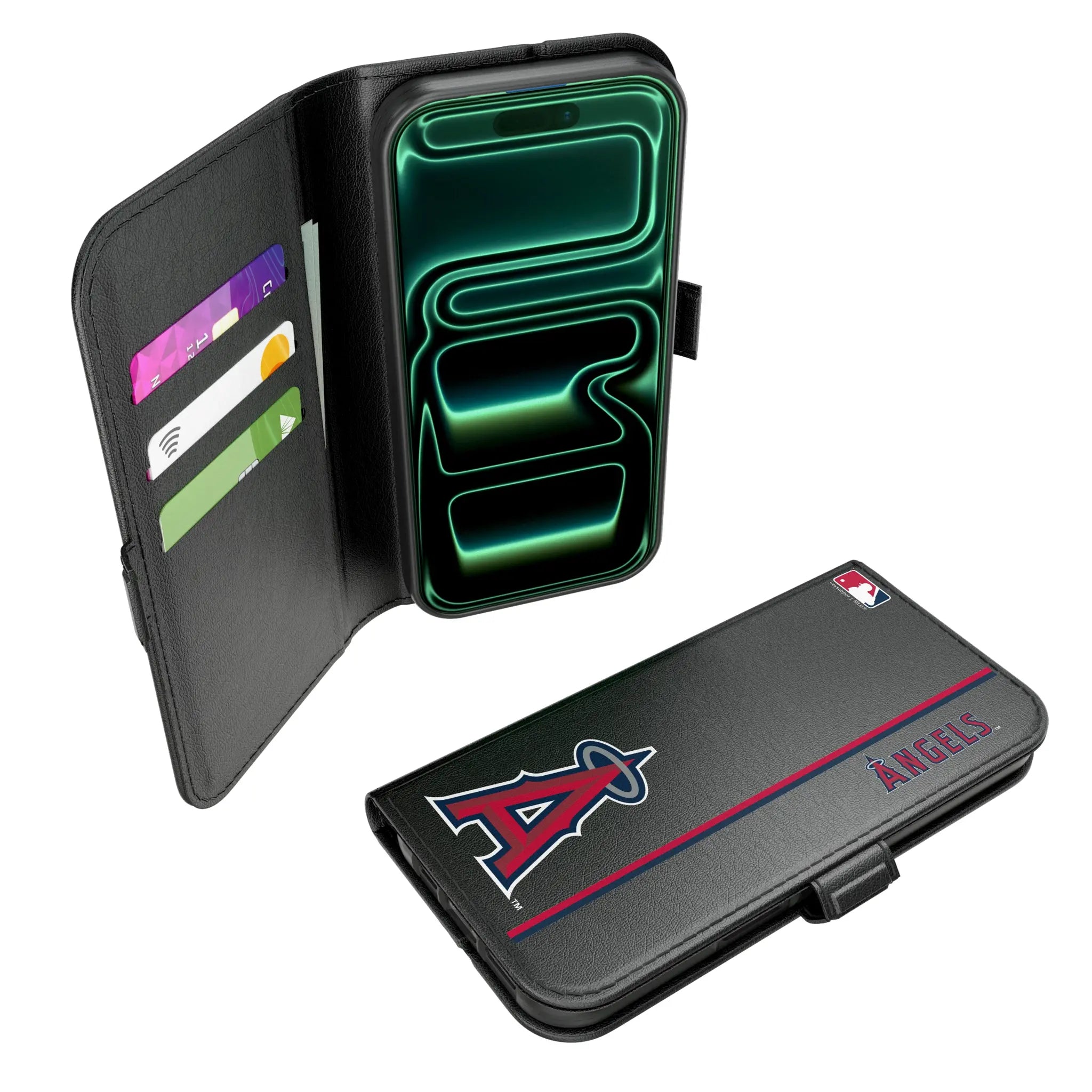 Los Angeles Angels Sidebar iPhone Folio Phone Case for Apple iPhone#Device_iPhone 17