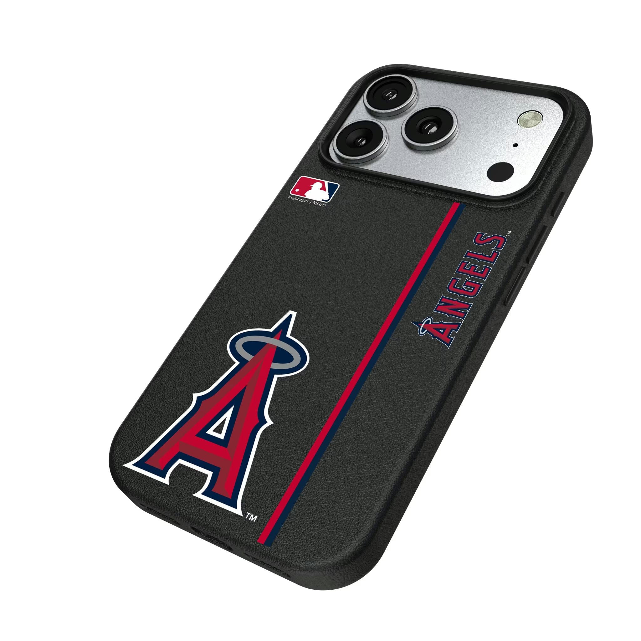 Los Angeles Angels Sidebar iPhone MagSafe Compatible Phone Case for Apple iPhone - Isometric View#Device_iPhone 17 Pro