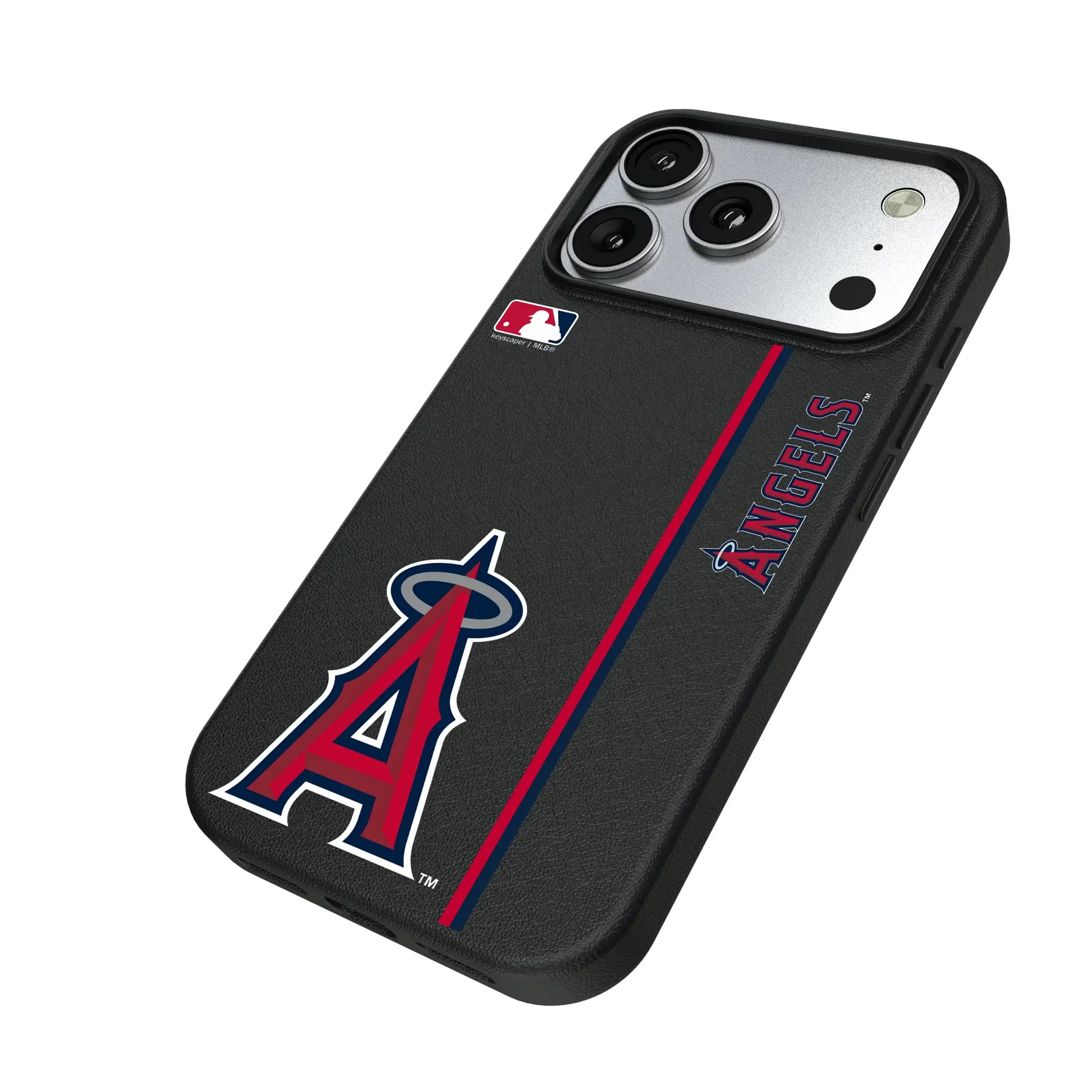 Los Angeles Angels Sidebar iPhone MagSafe Compatible Phone Case for Apple iPhone - Isometric View#Device_iPhone 17 Pro