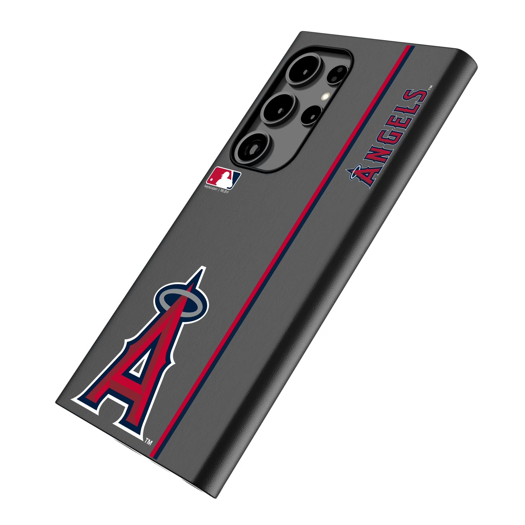 Los Angeles Angels Sidebar Galaxy MagSafe Compatible Phone Case for Samsung Galaxy - Isometric View