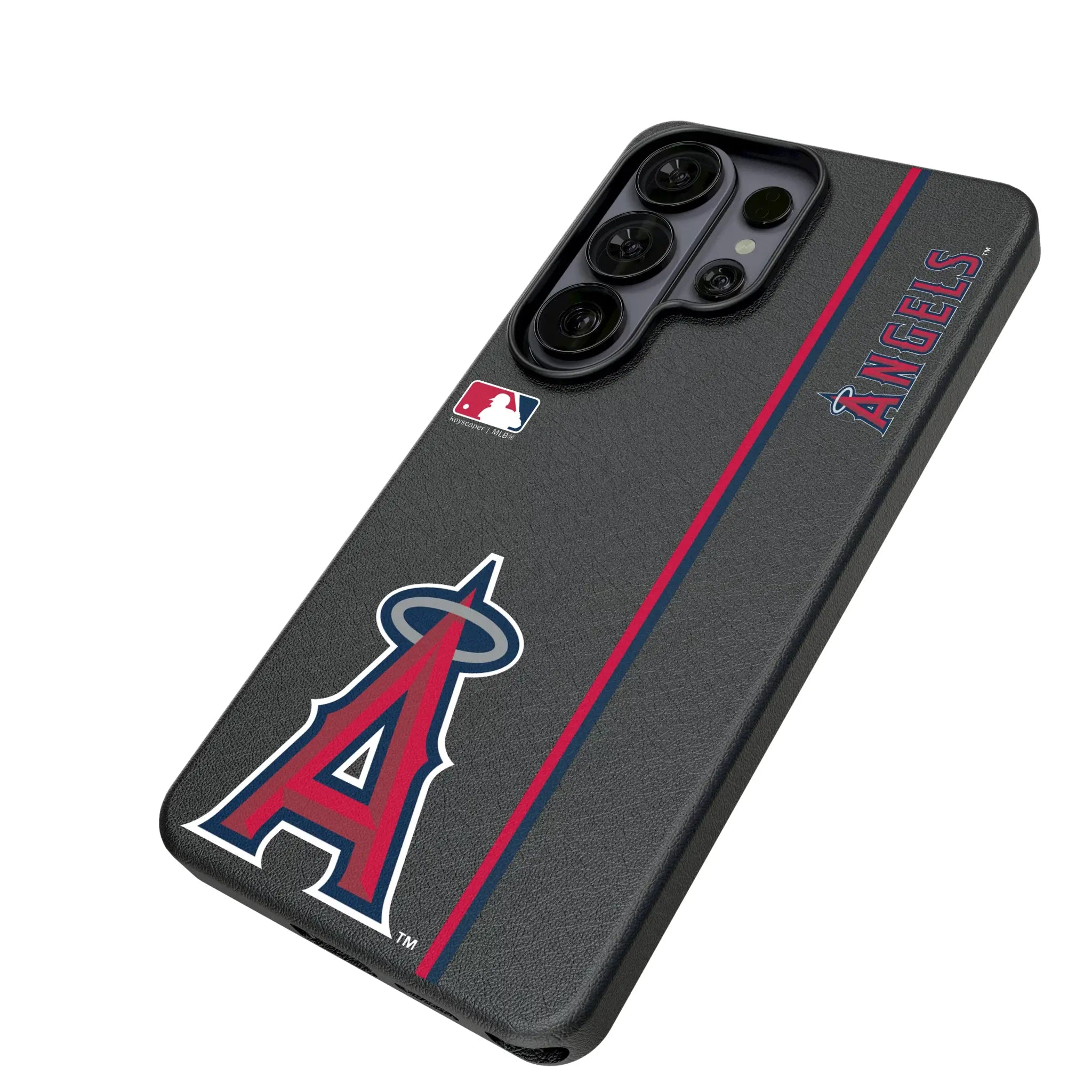 Los Angeles Angels Sidebar Galaxy MagSafe Compatible Phone Case for Samsung Galaxy - Isometric View#Device_Galaxy S26 Ultra